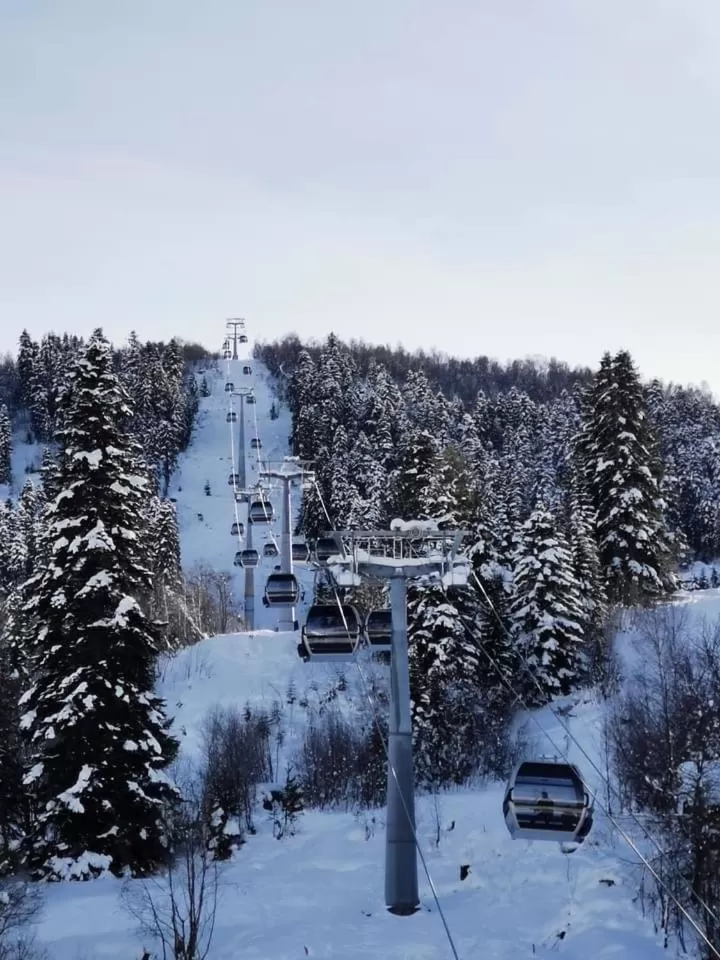 Winter in Hotel Shgedi Mestia