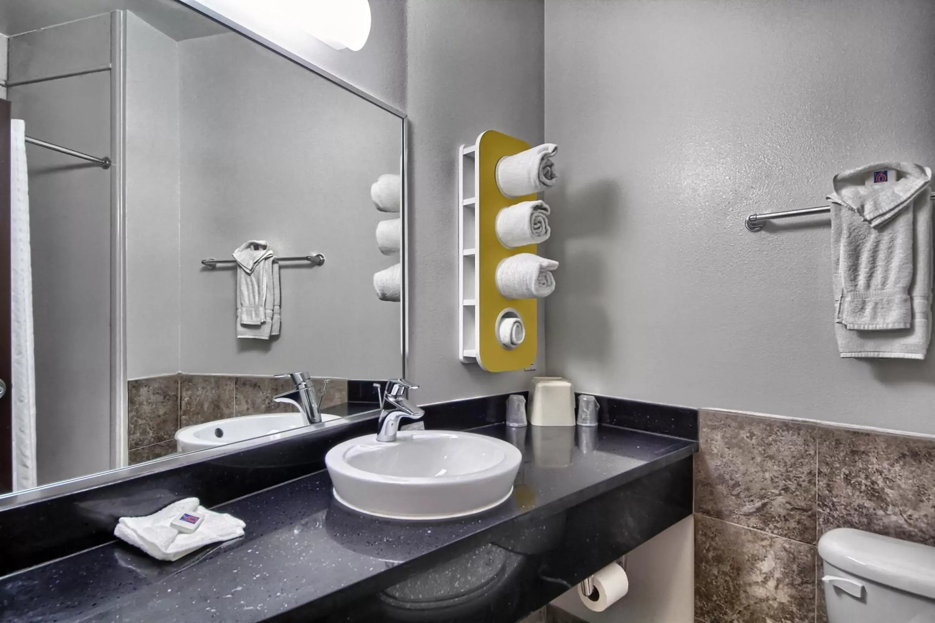 Bathroom in Motel 6-Weslaco, TX