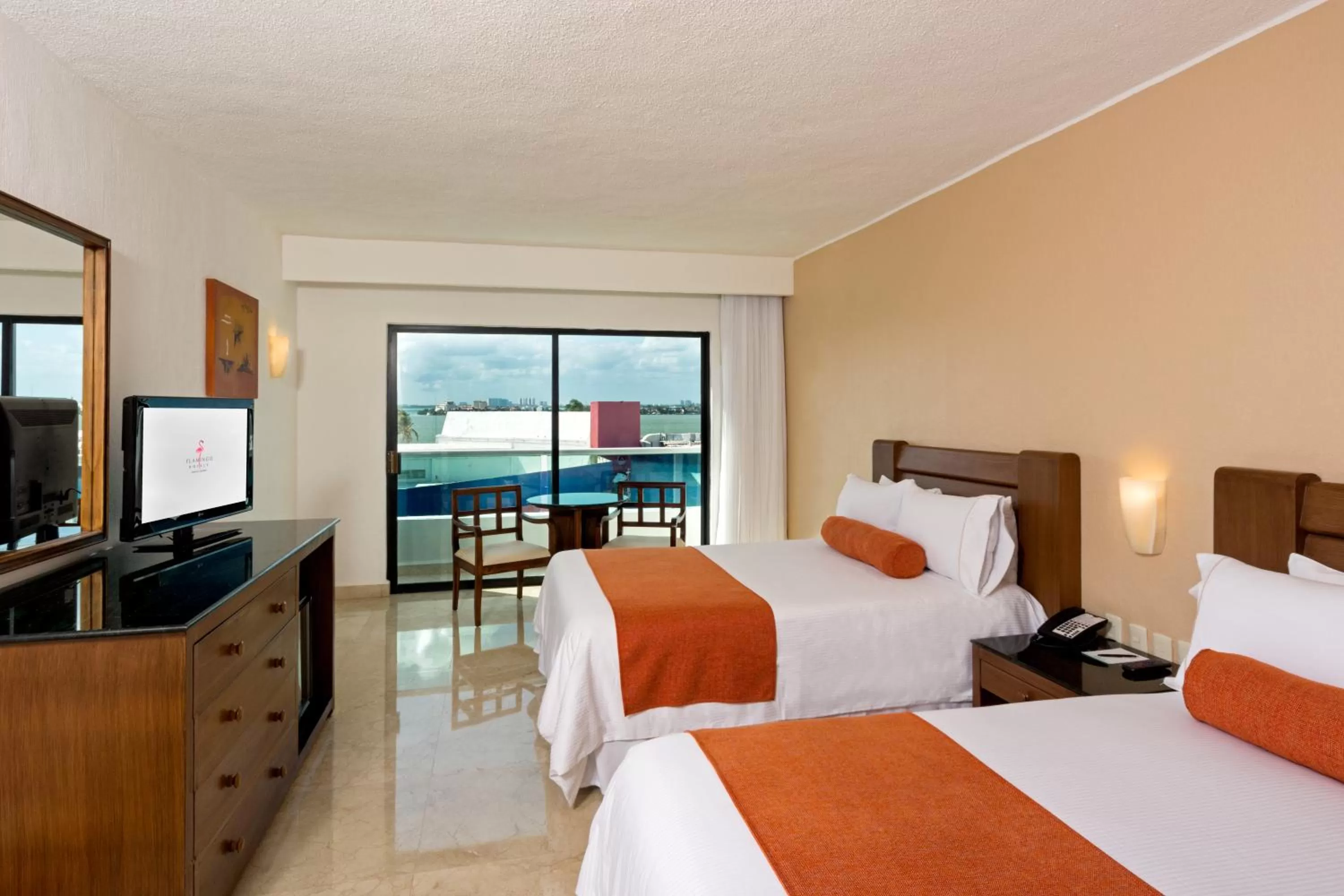 Day, Bed in Flamingo Cancun All Inclusive