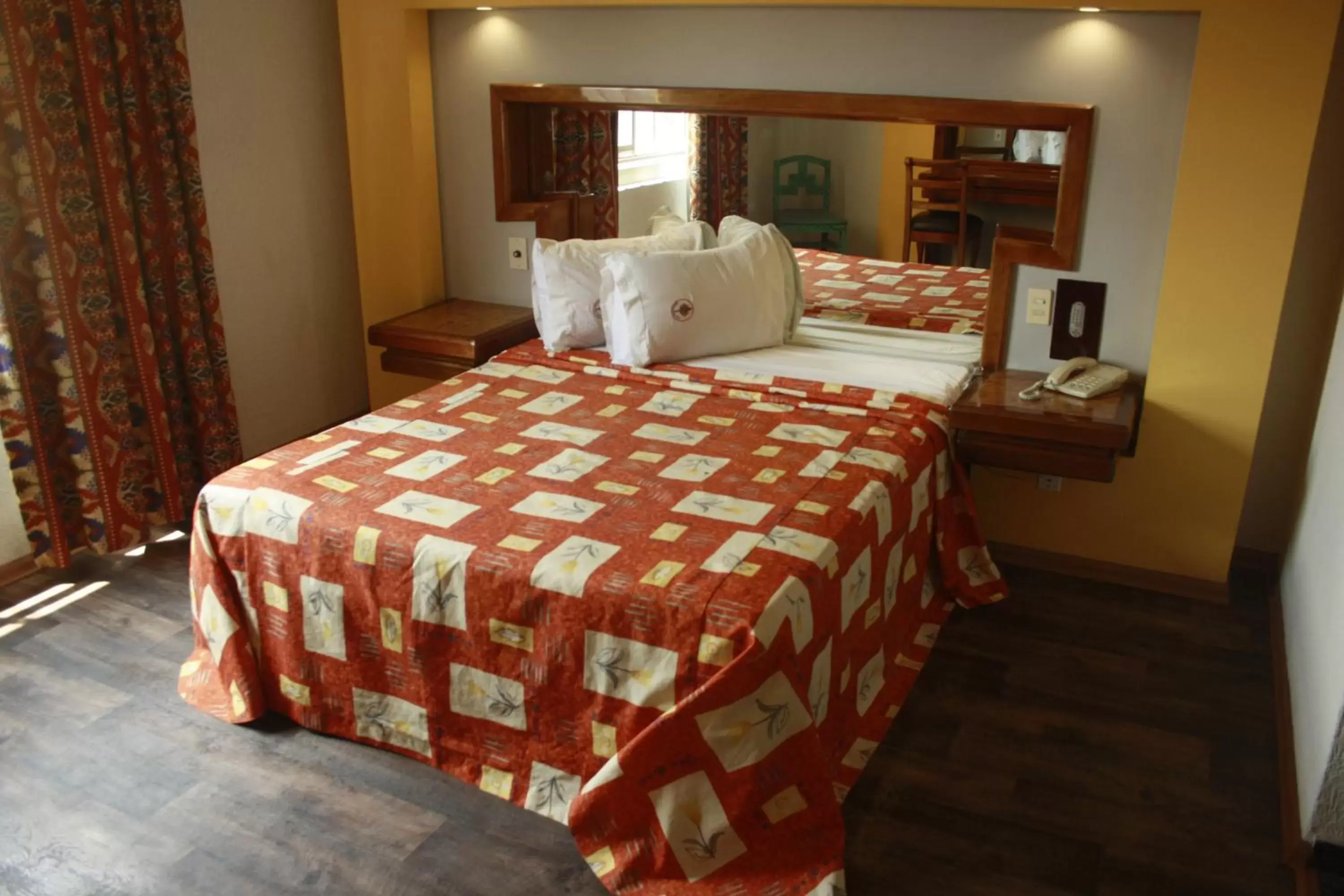Bed in Hotel Mina