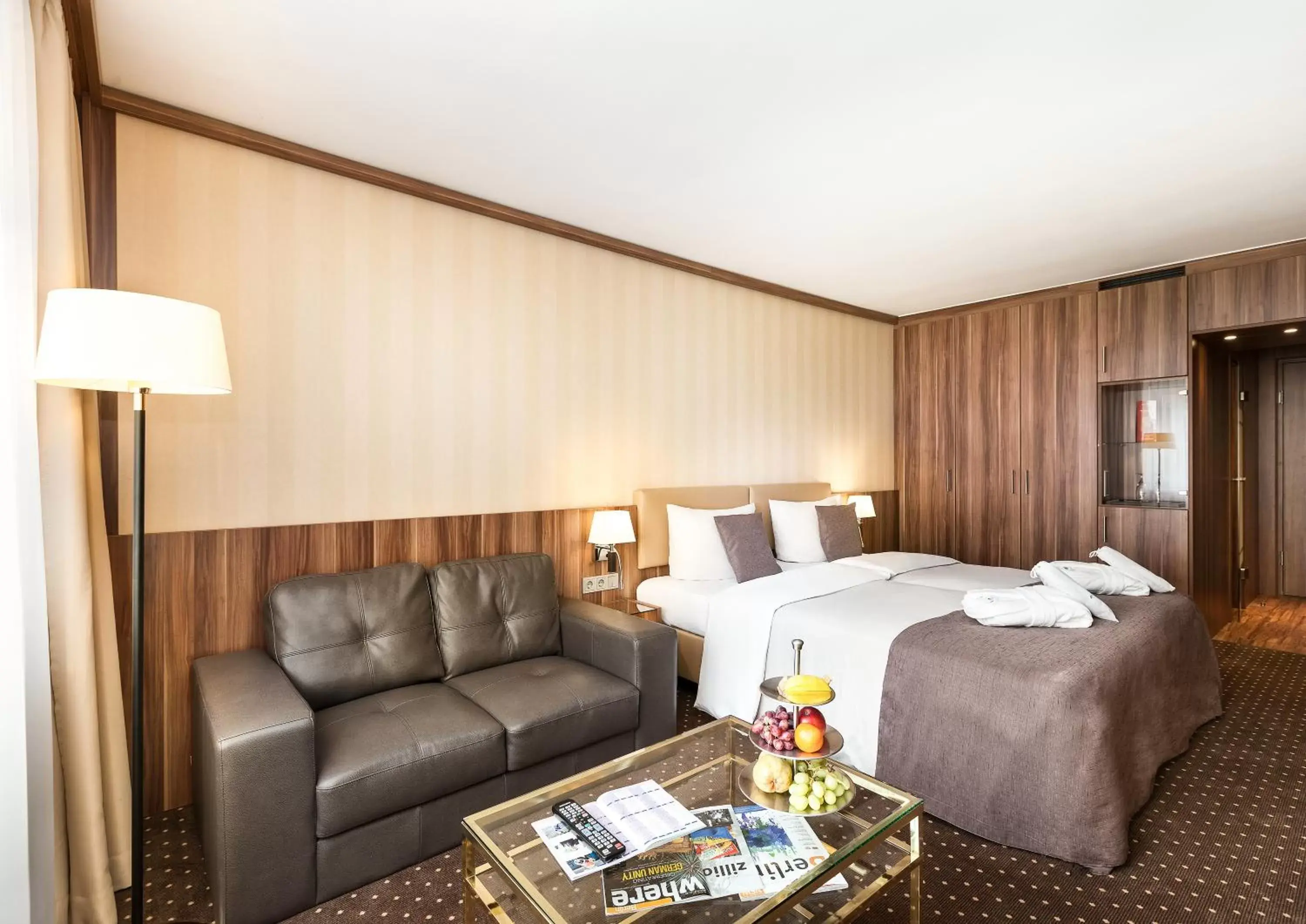 Photo of the whole room, Bed in Living Hotel Berlin Mitte Photo of the whole room, Bed in Living Hotel Berlin Mitte