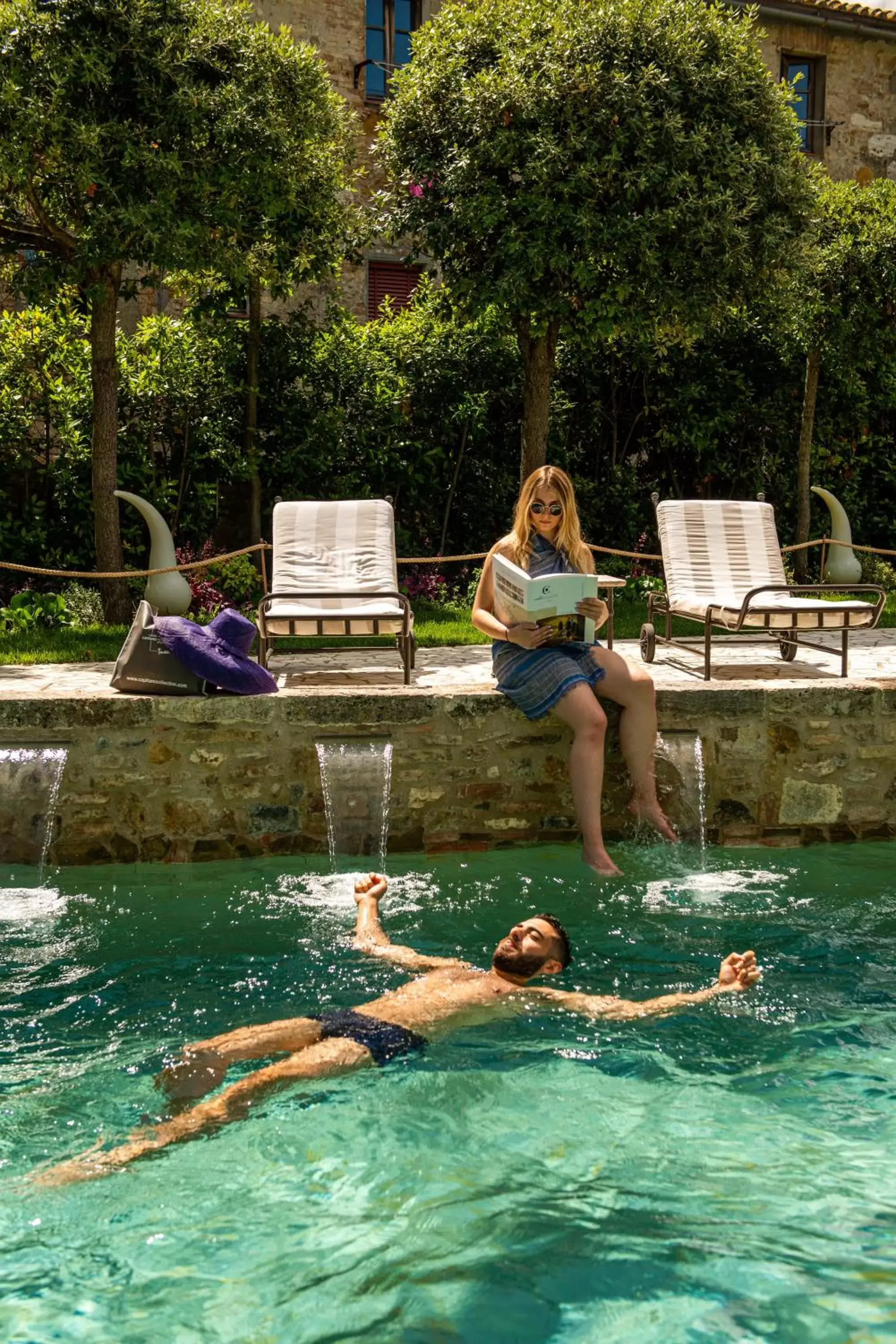 Swimming Pool in PALAZZO DEL CAPITANO Wellness & Relais - Luxury Borgo Capitano Collection