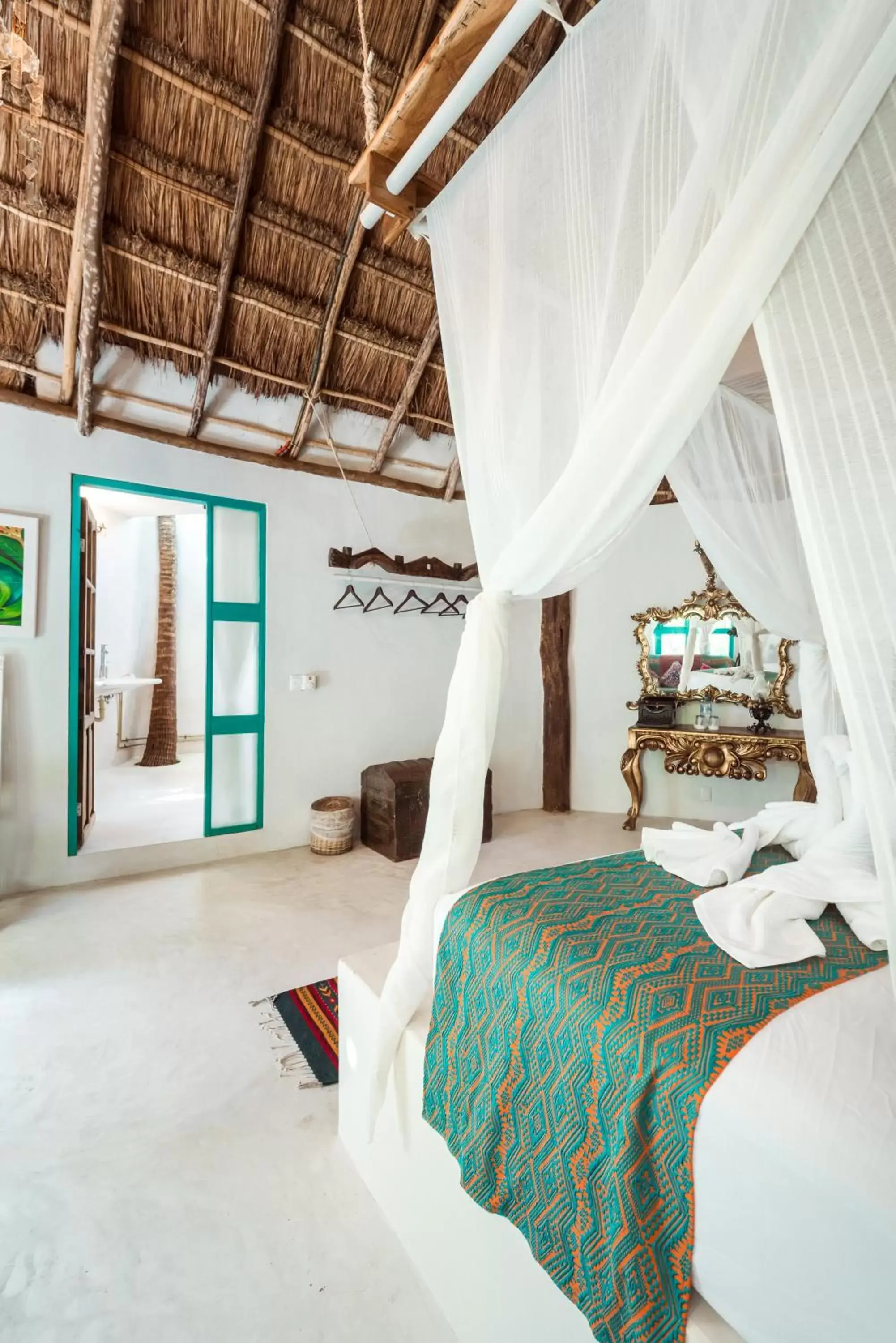 Photo of the whole room, Bed in Cormoran Boutique Hotel & Private Cenote Tulum