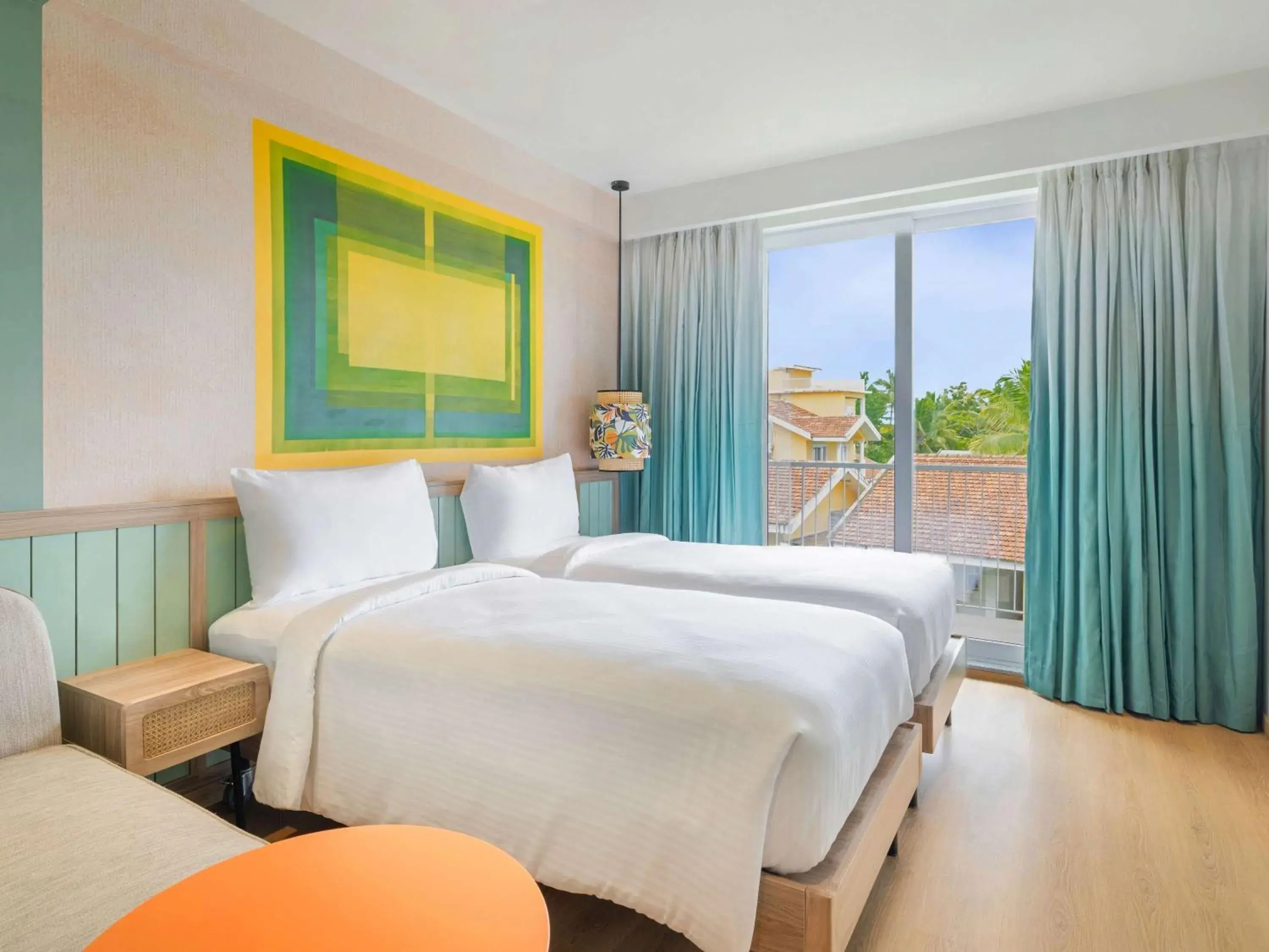 Bedroom, Bed in ibis Styles Goa Vagator - An Accor Brand Bedroom, Bed in ibis Styles Goa Vagator - An Accor Brand