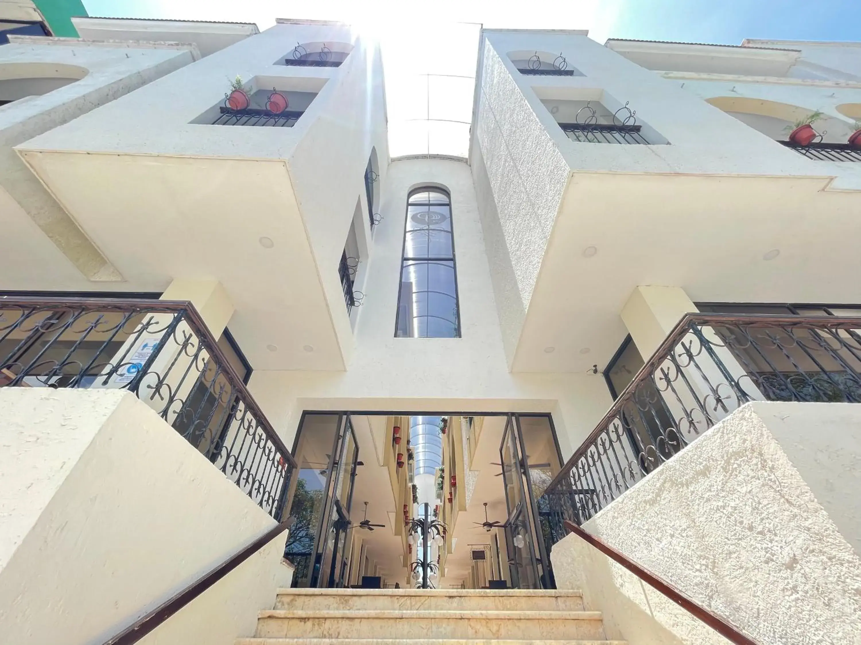 Facade/entrance in Hotel del Paseo Campeche