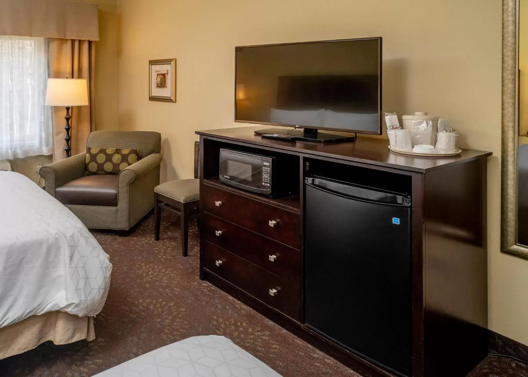 Photo of the whole room, TV/Entertainment Center in Holiday Inn Express - Charleston/Kanawha City, an IHG Hotel