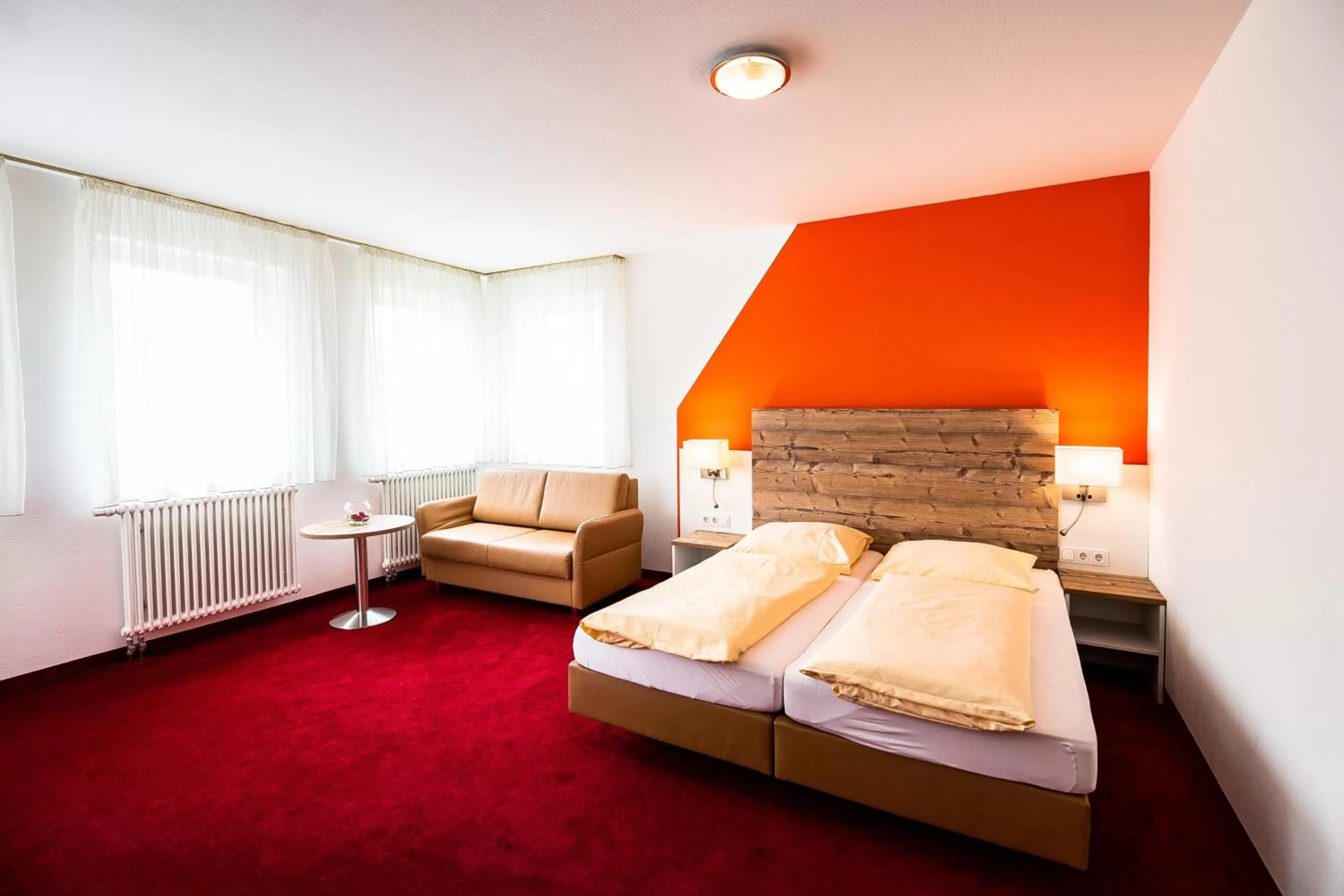Photo of the whole room, Bed in Sternplatz Hotel
