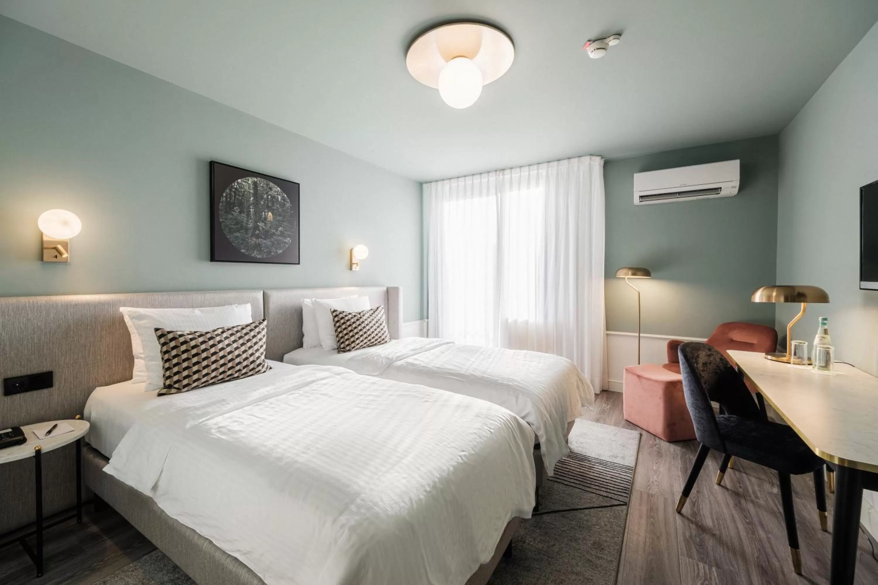 Bed in Hotel Residenz Pforzheim