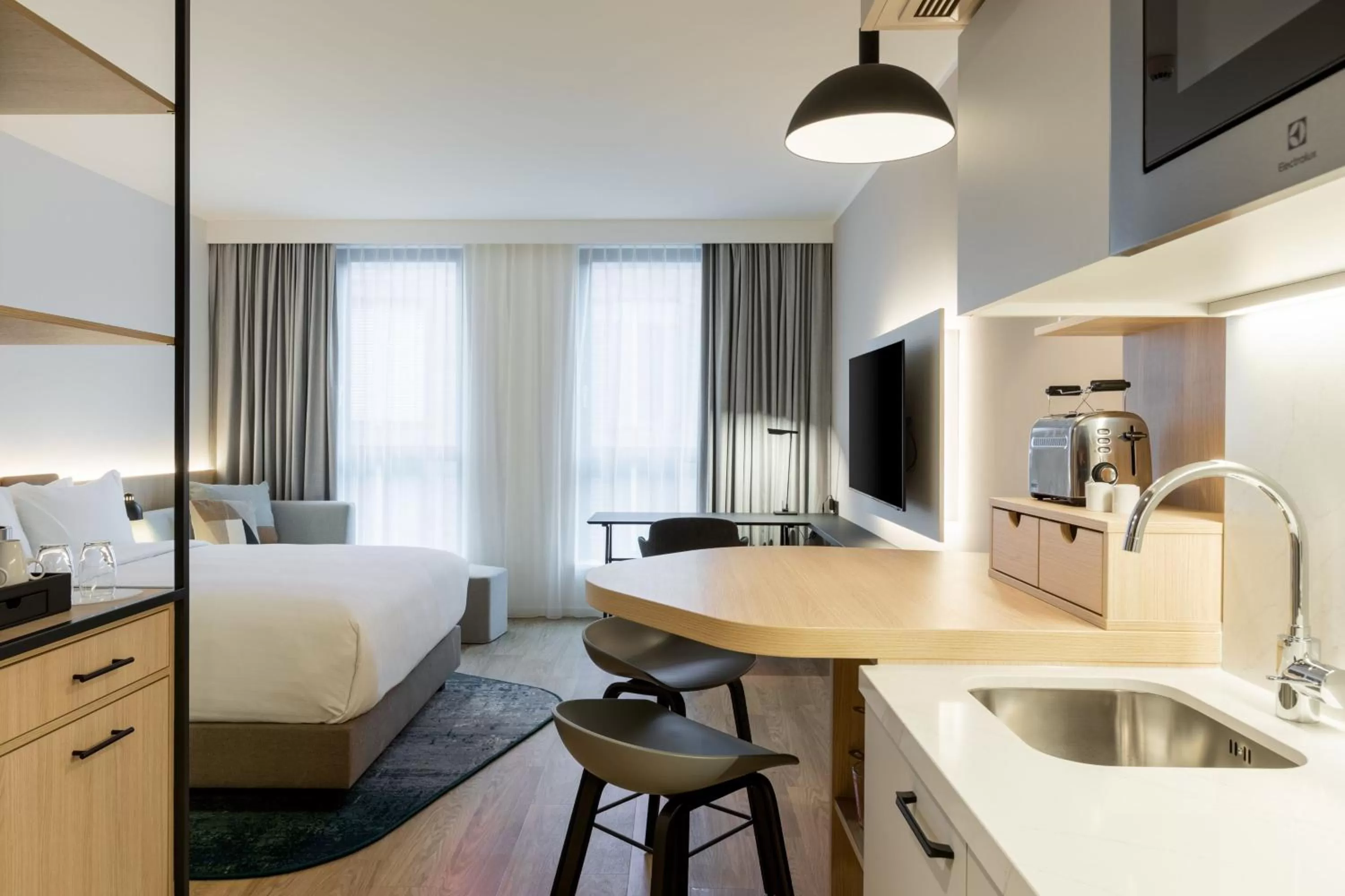 Photo of the whole room, Bed in Residence Inn by Marriott Dortmund City