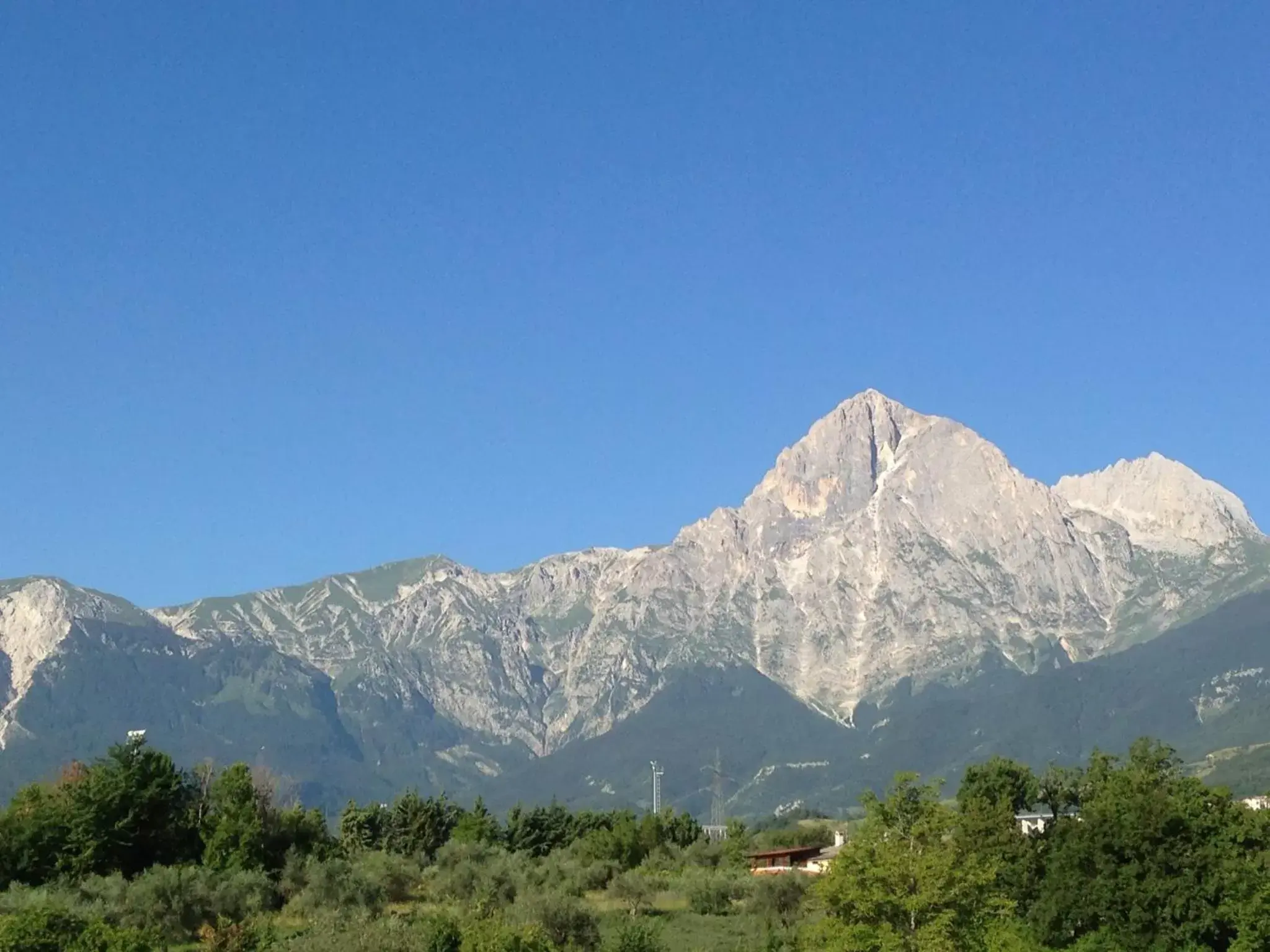 View (from property/room), Mountain View in Hotel Pina Ristorante