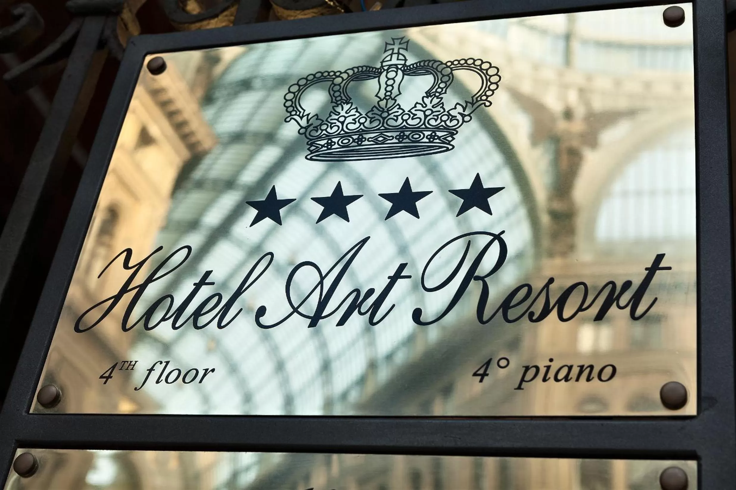 Lobby or reception in Hotel Art Resort Galleria Umberto