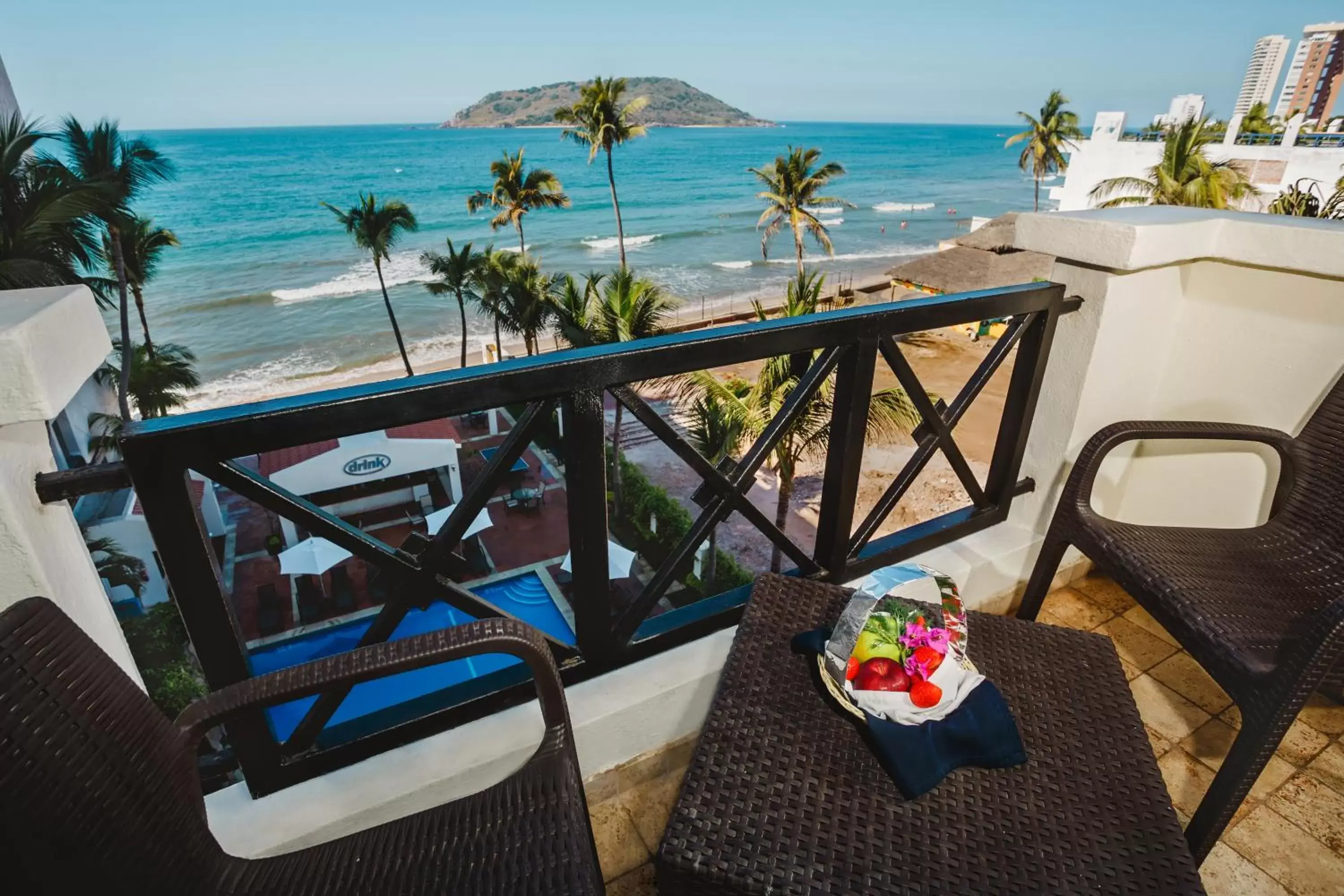 Balcony/Terrace in Best Western Hotel Posada Freeman Zona Dorada