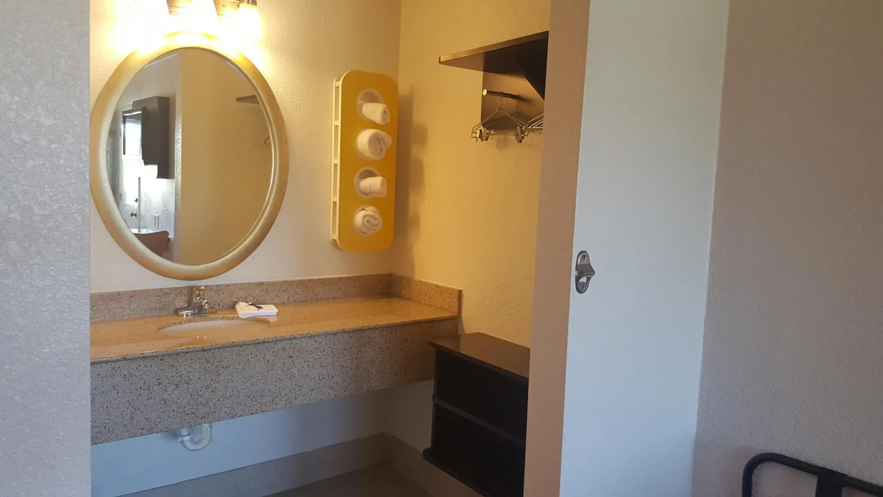 Bathroom in Motel 6-Columbus, OH - OSU