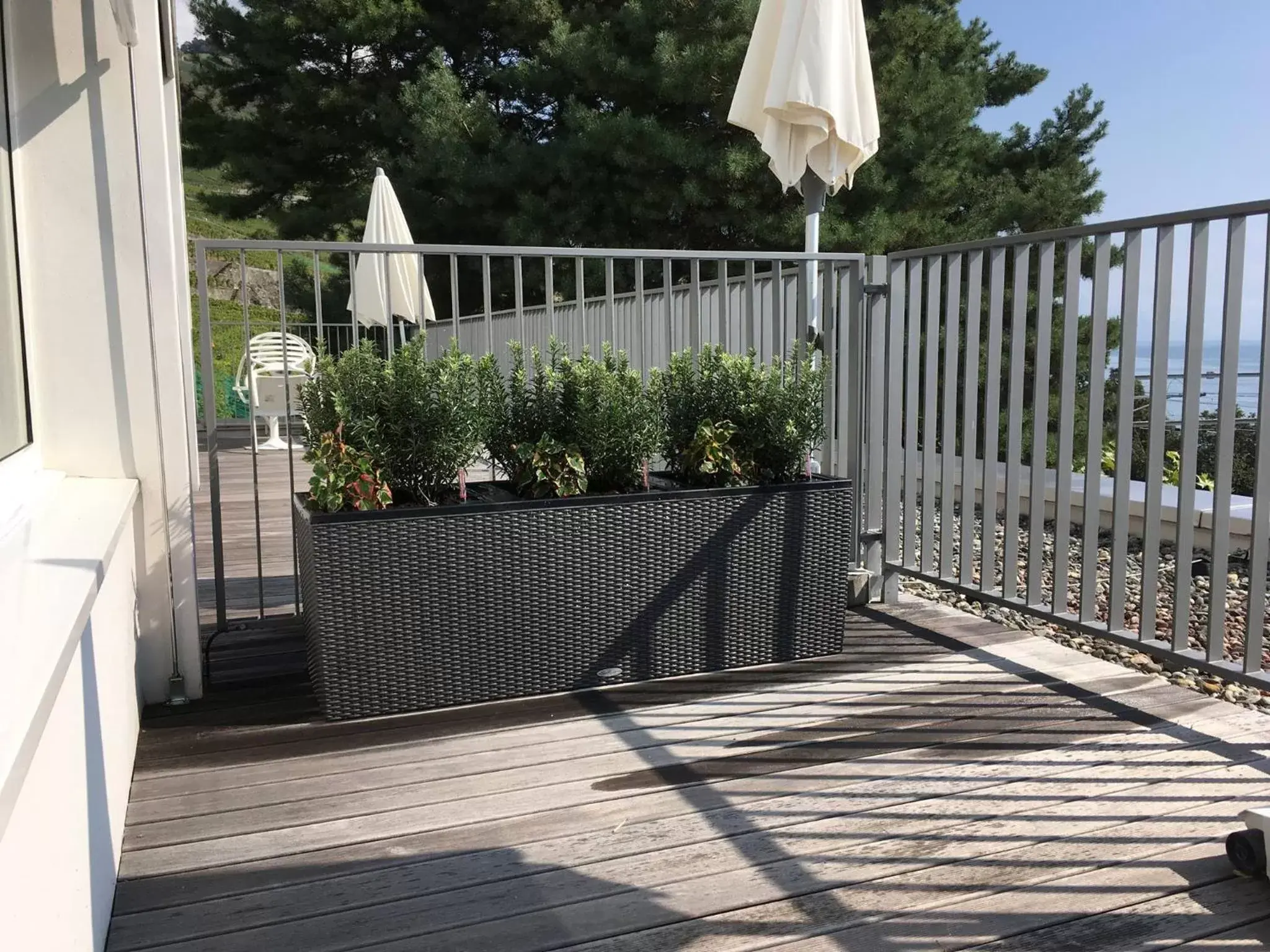 Decorative detail, Balcony/Terrace in Hotel Lavaux