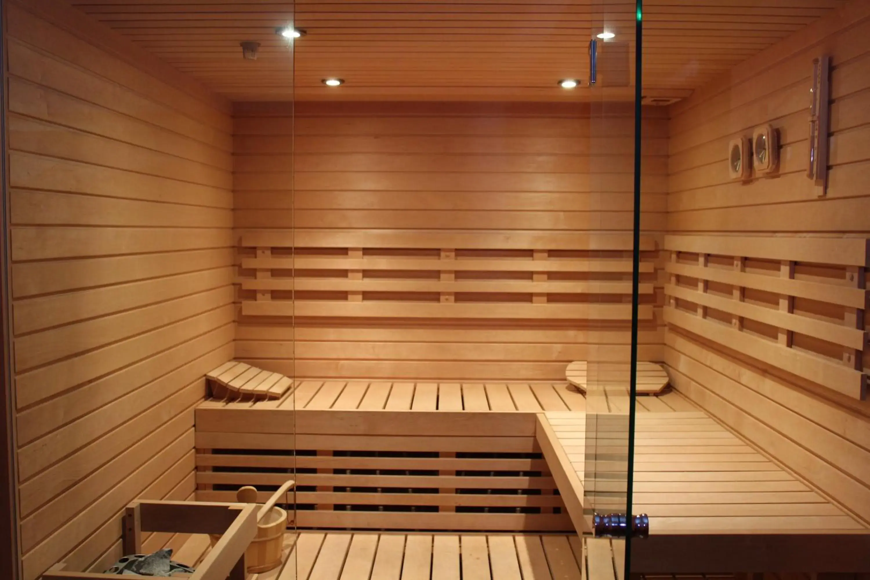 Sauna in Hotel Delle More