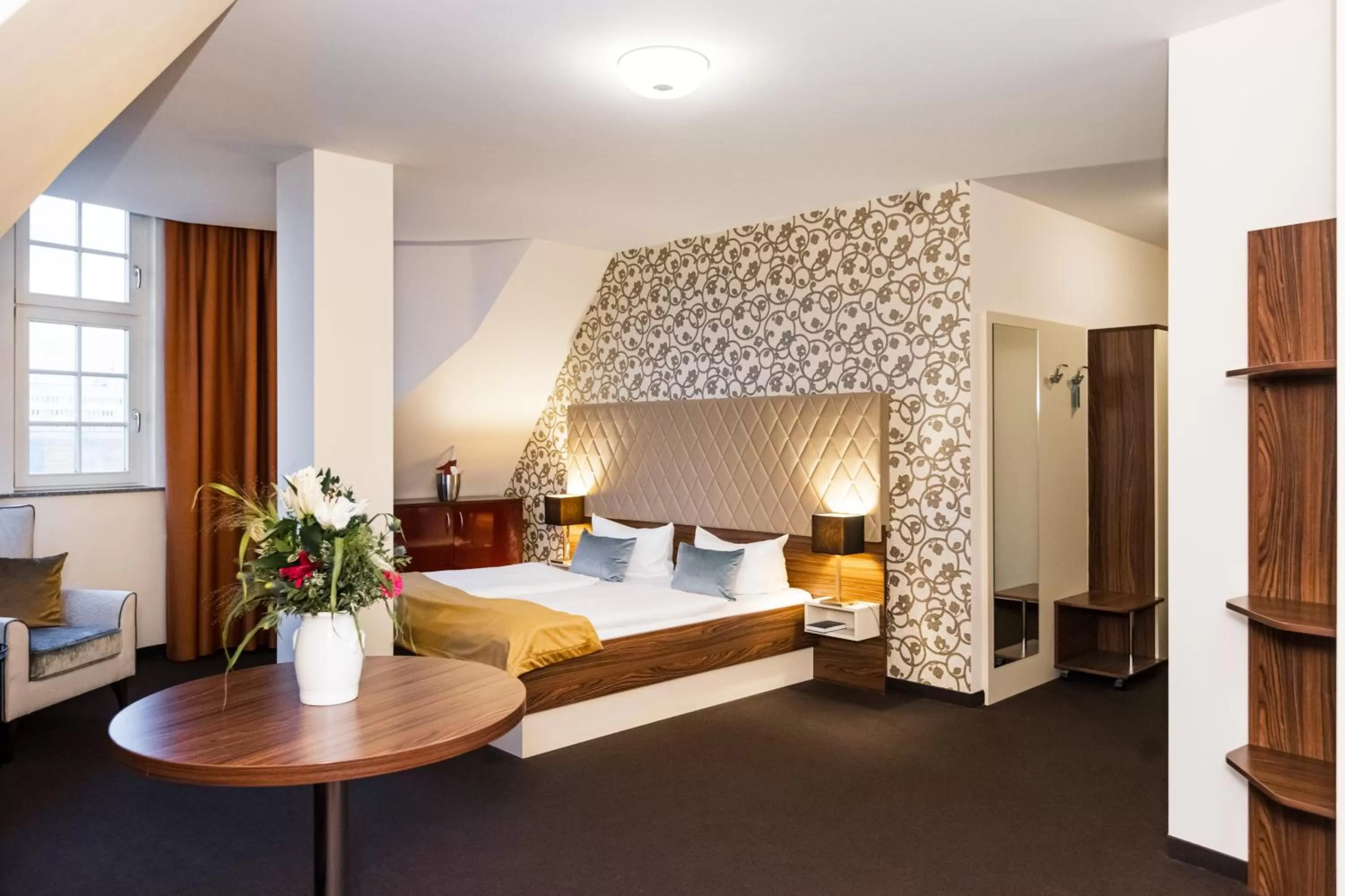 Bed in Royal International Leipzig