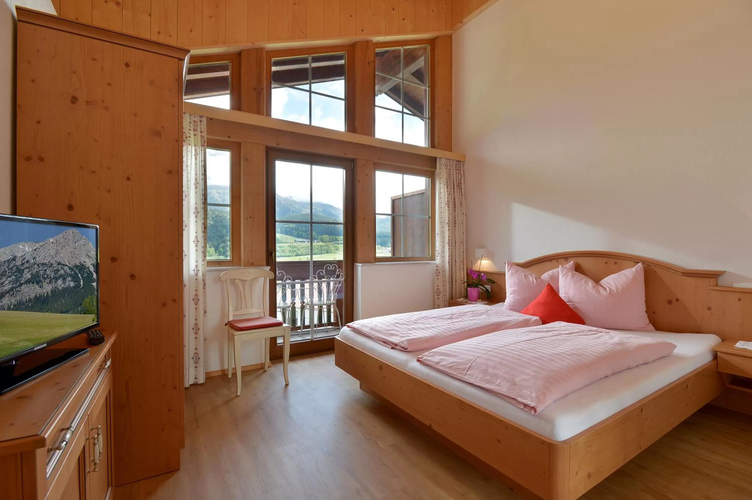 Bed in Apparthotel Tom Sojer