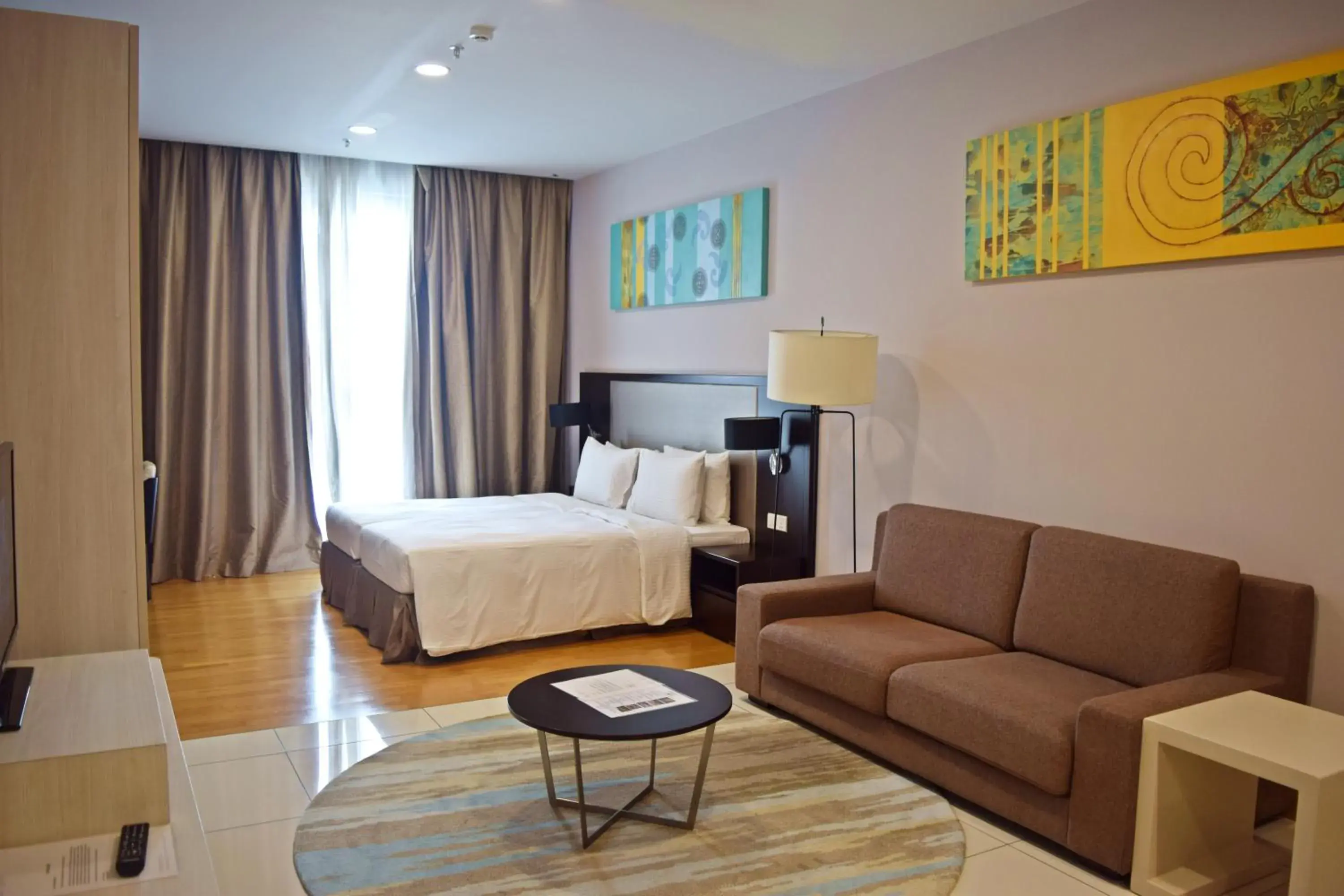 Photo of the whole room, Bed in Trinidad Suites Johor, Trademark Collection by Wyndham Photo of the whole room, Bed in Trinidad Suites Johor, Trademark Collection by Wyndham