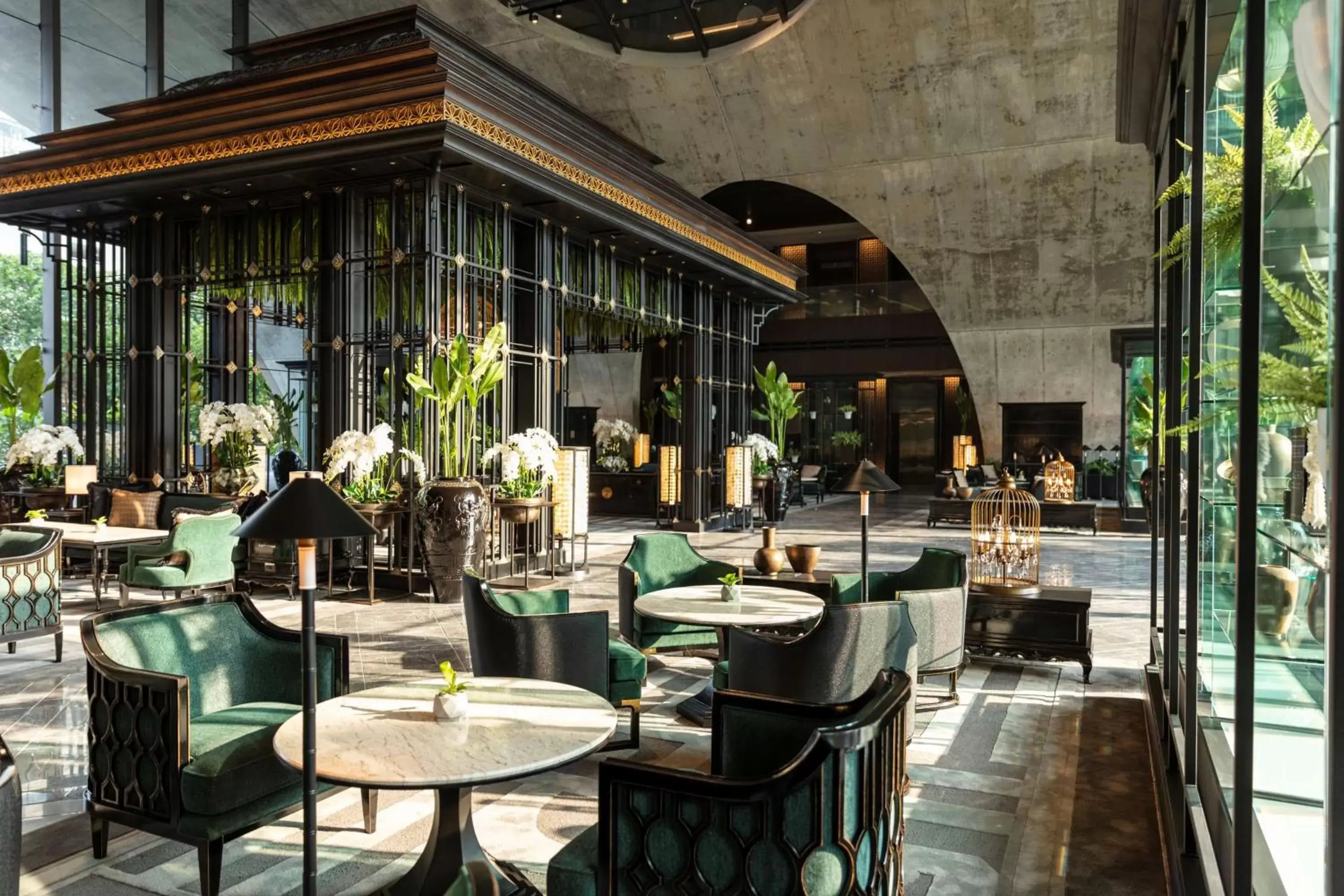 Lobby or reception, Restaurant/Places to Eat in Sindhorn Kempinski Hotel Bangkok - SHA Extra Plus Certified