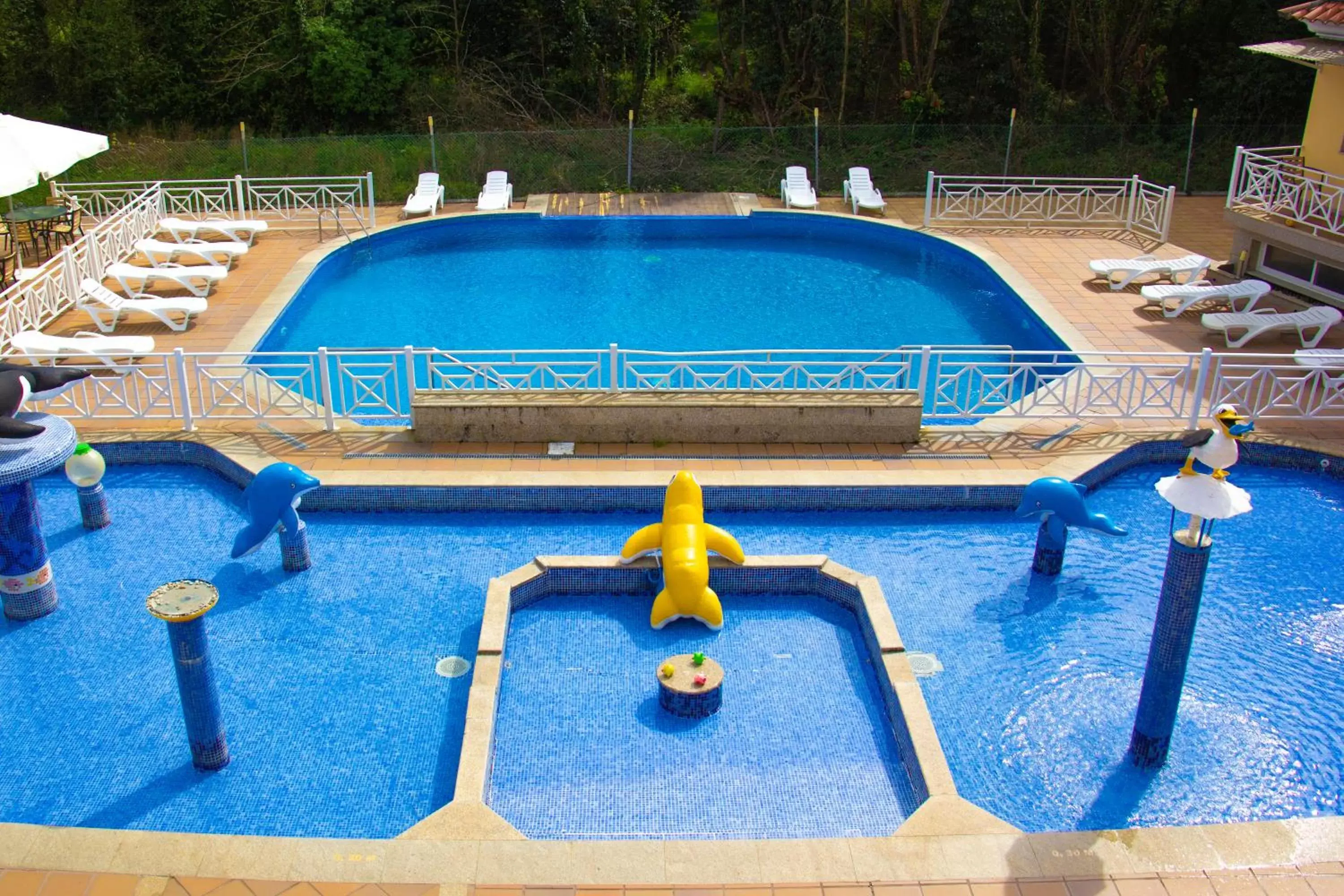Swimming pool, Pool View in Sun Galicia Hotel y Apartamentos