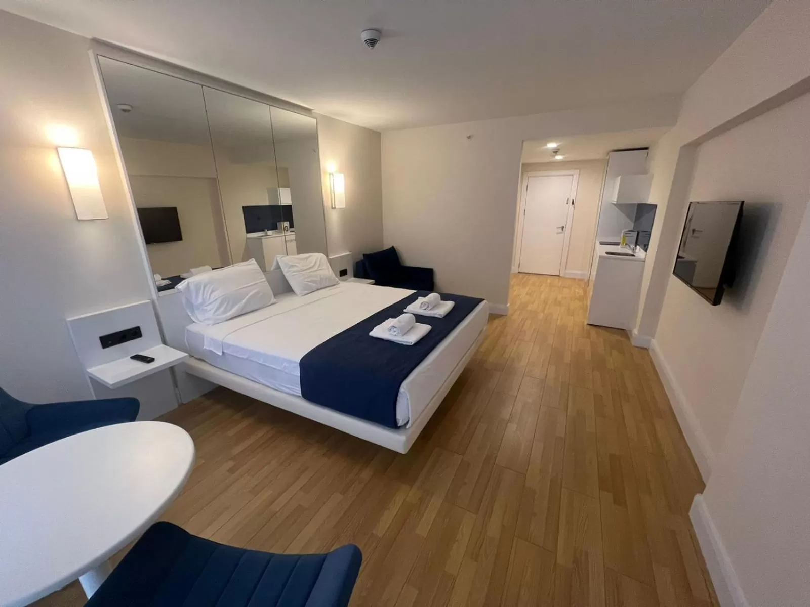 Bed in Orbi City Batumi Beach