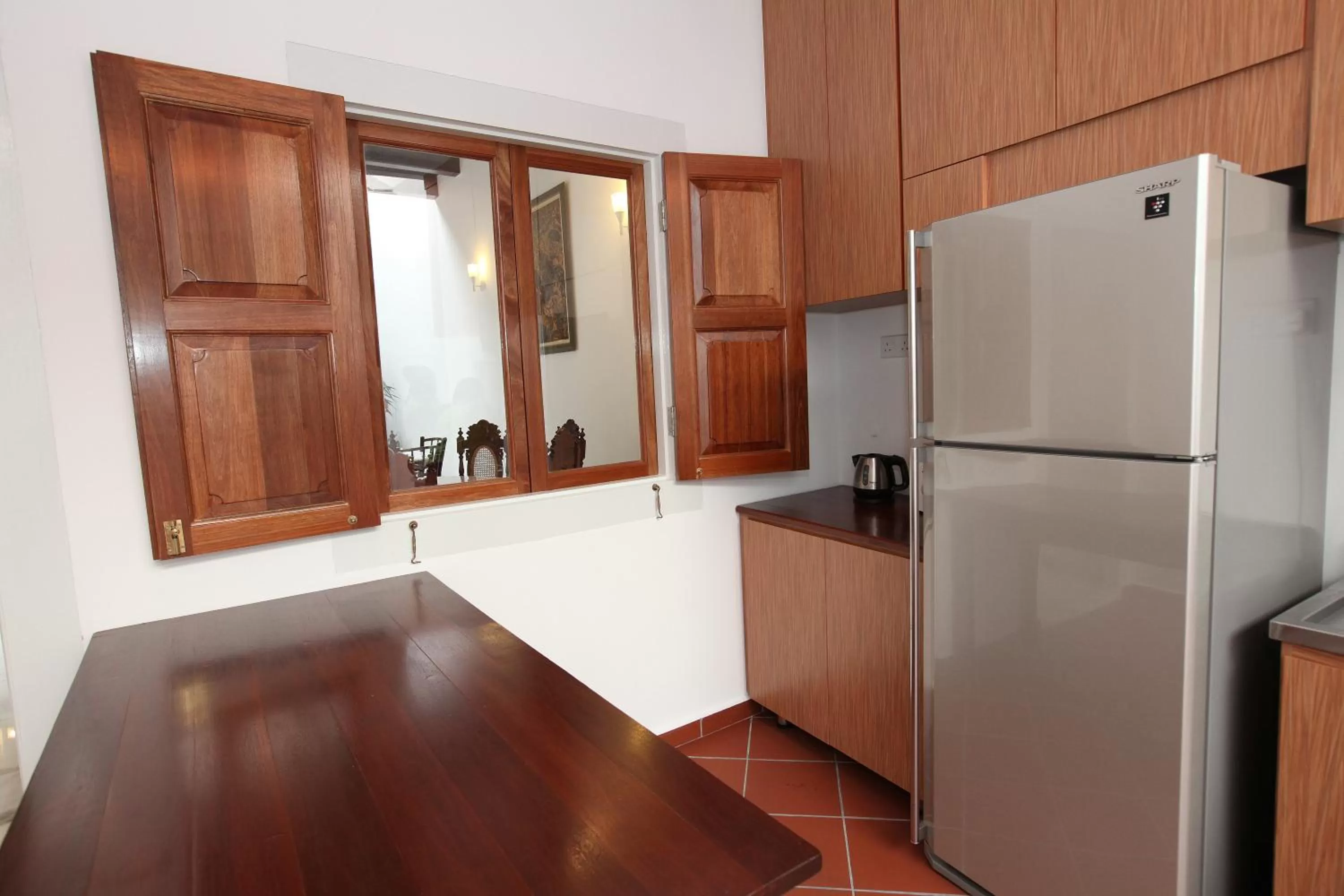 Kitchen or kitchenette in Gingerflower Boutique Hotel