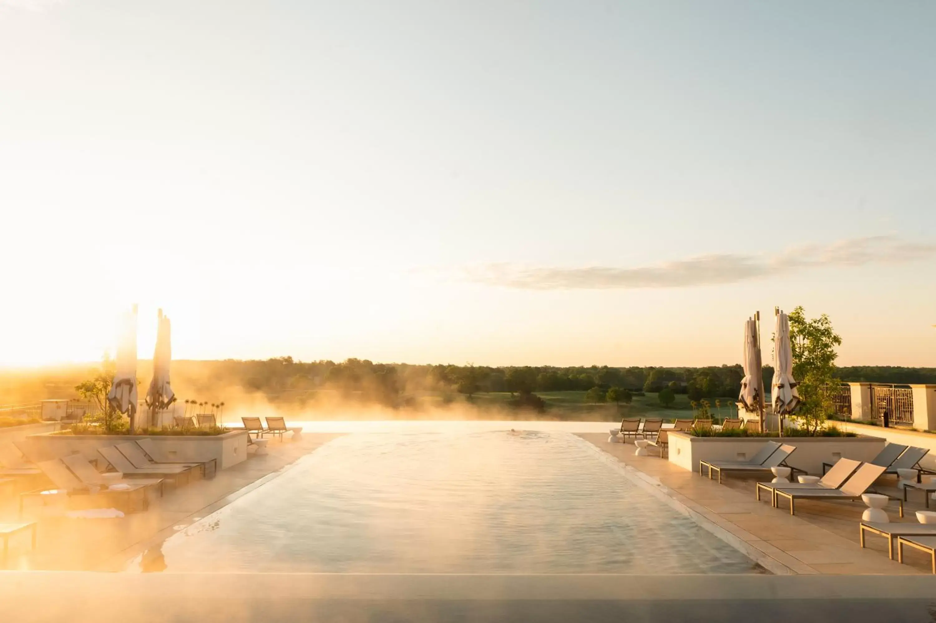 Swimming pool in Keswick Hall Swimming pool in Keswick Hall