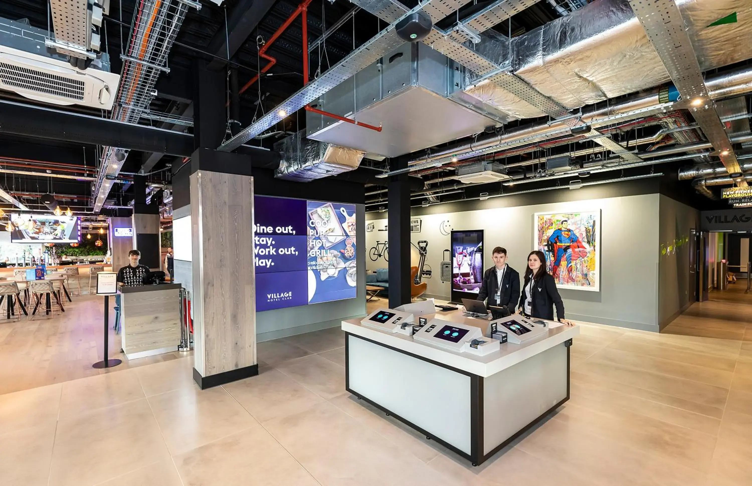 Lobby or reception in Village Hotel Basingstoke Lobby or reception in Village Hotel Basingstoke