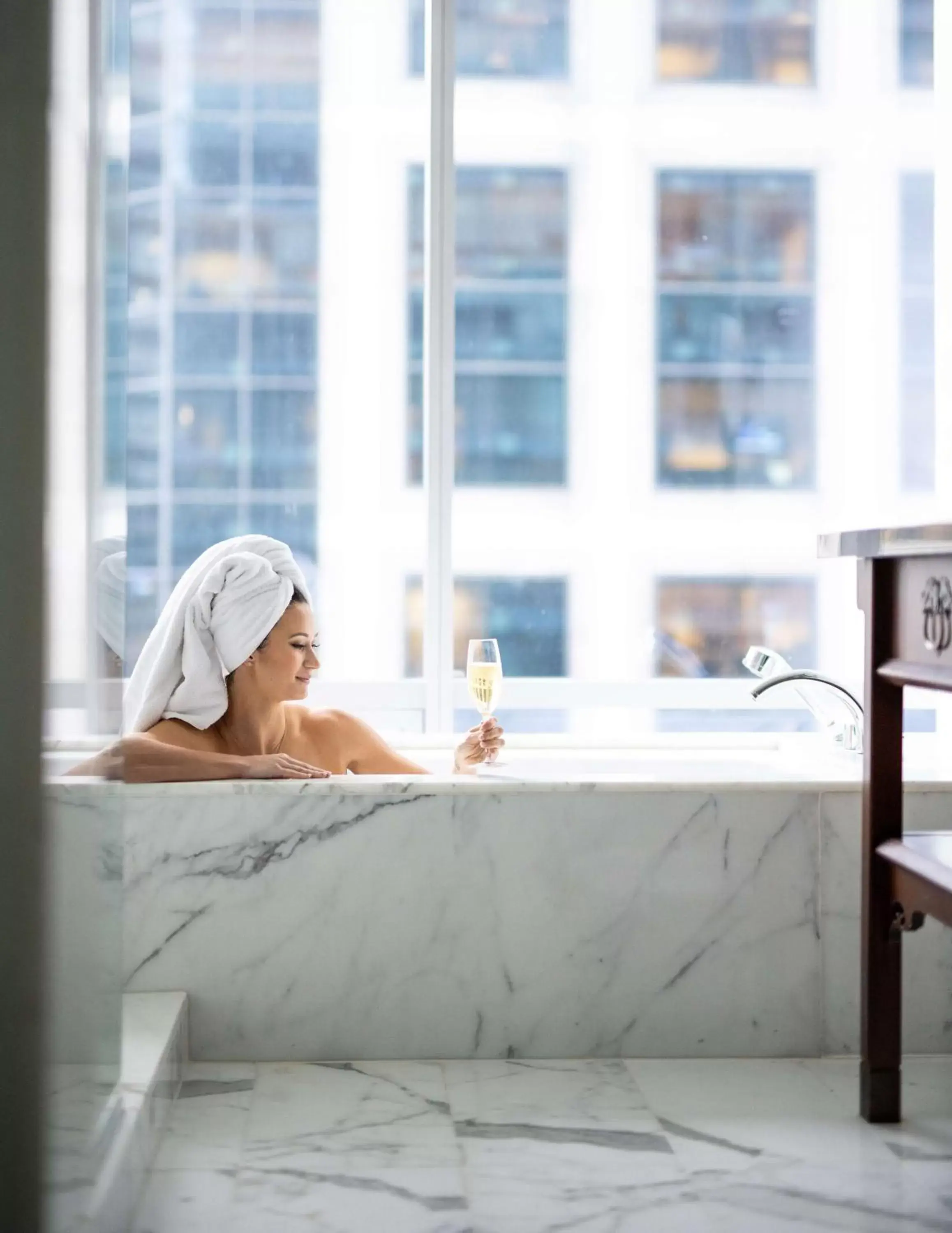 Bathroom in Shangri-La Vancouver