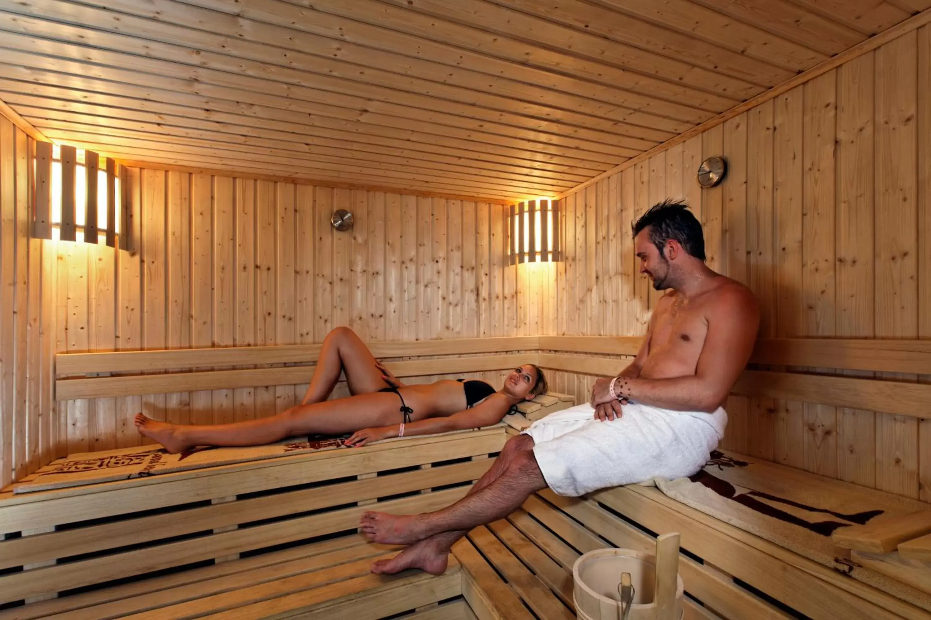 Sauna in Pickalbatros Aqua Blu Sharm El Sheikh