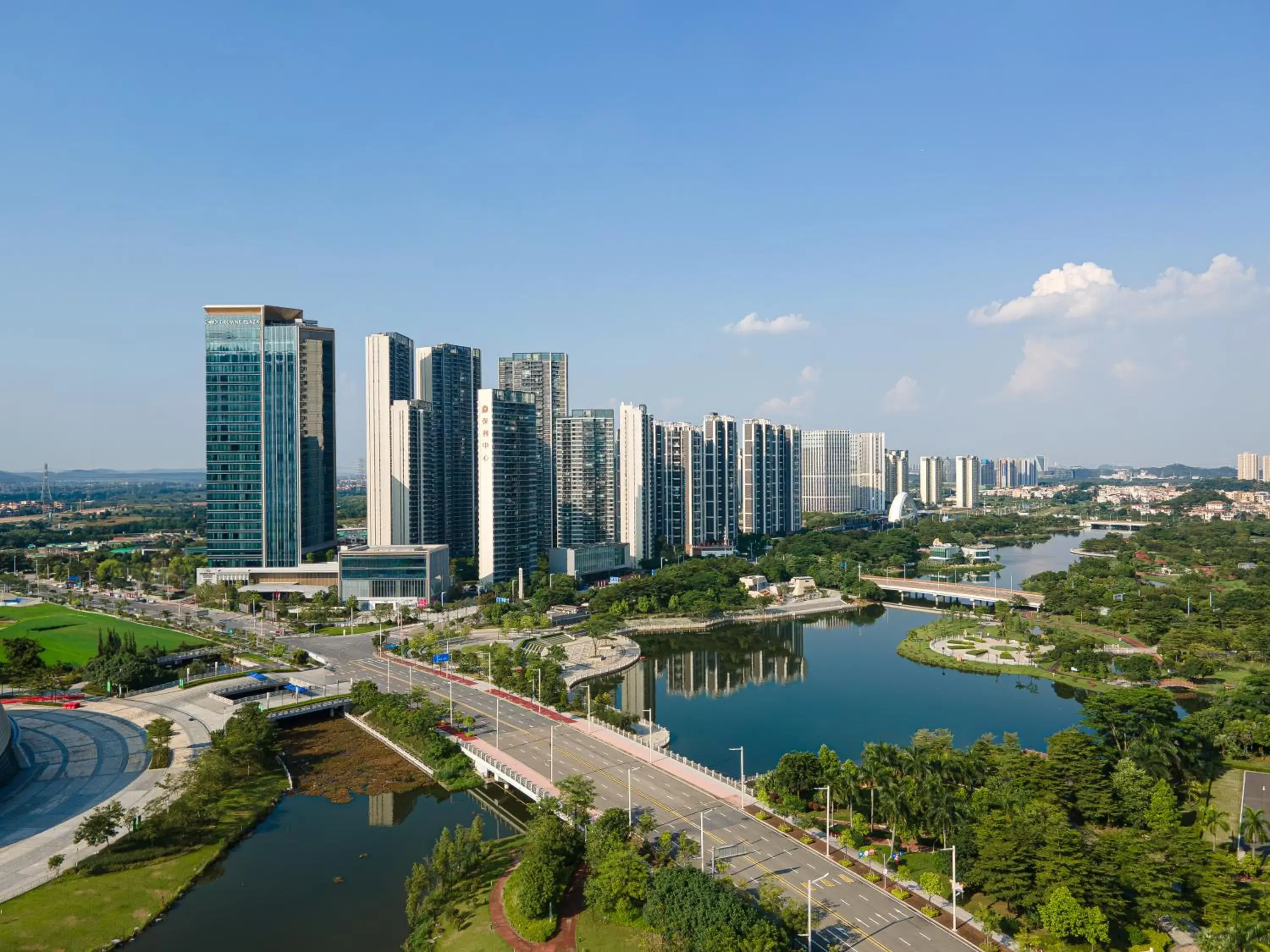 View (from property/room) in Crowne Plaza Jiangmen Binjiang, an IHG Hotel