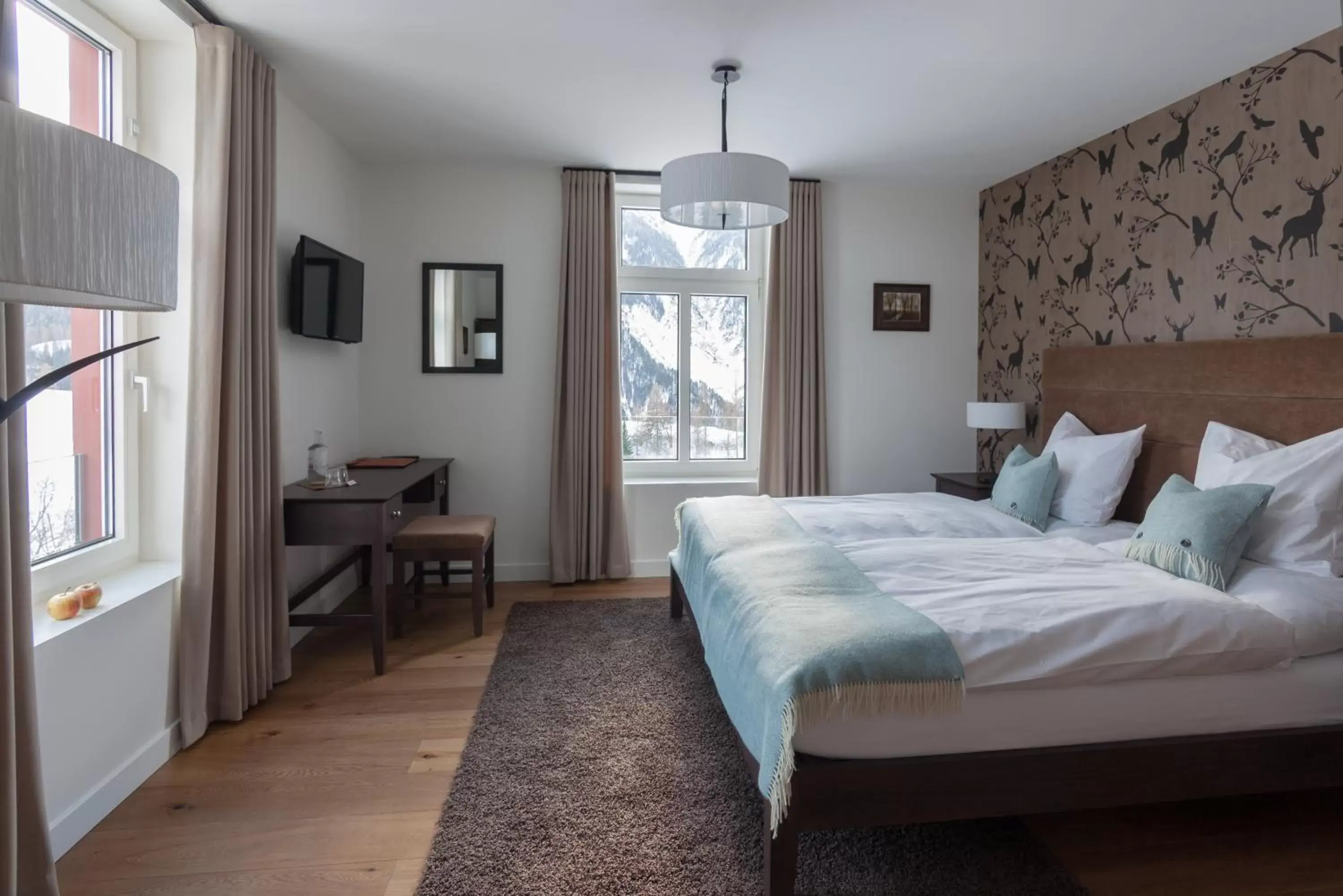 Bed in Boutique Hotel Bellevue Wiesen