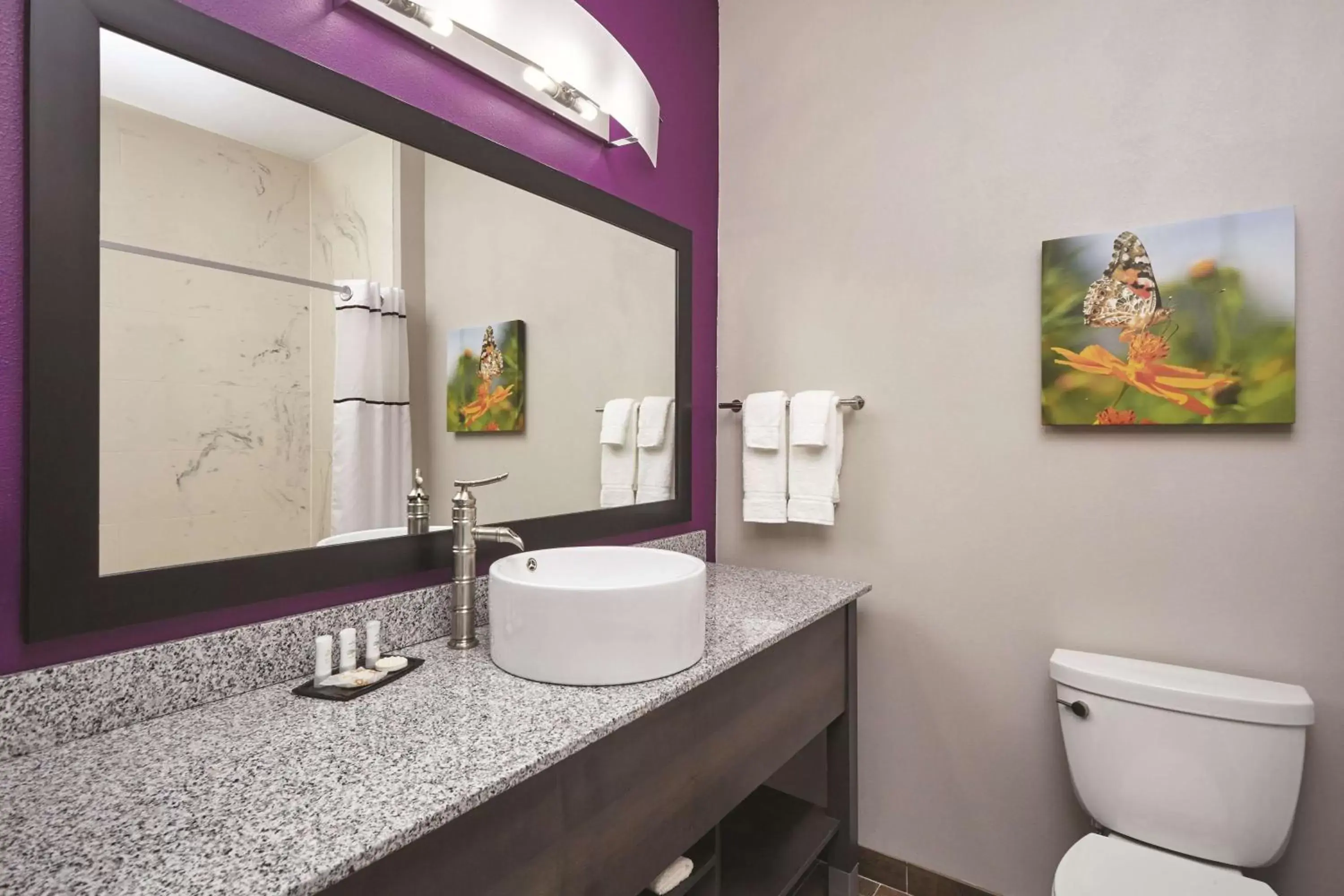 Photo of the whole room, Bathroom in La Quinta by Wyndham Springfield IL
