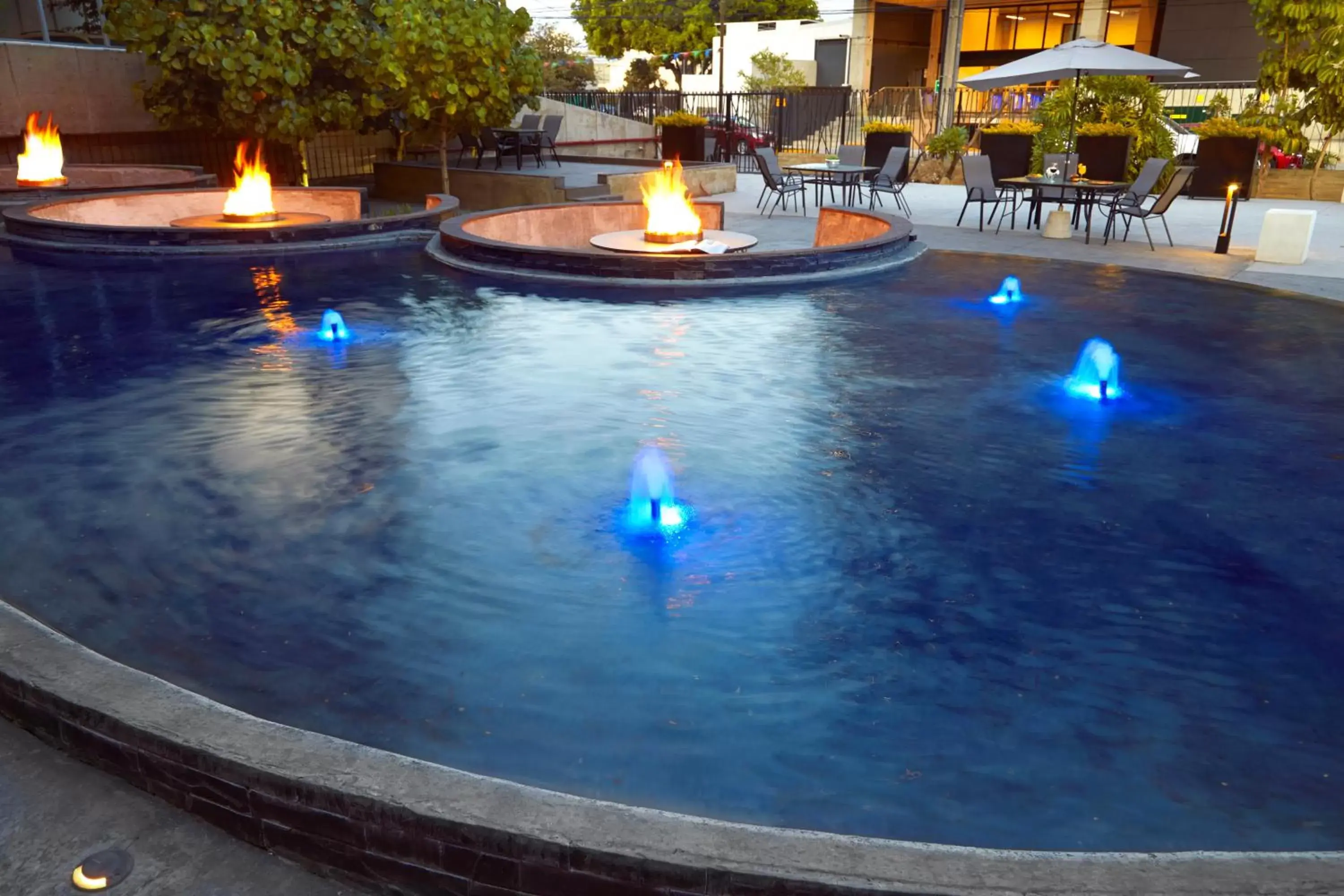 Garden, Swimming Pool in Ejecutivo Express Guadalajara Providencia - Av México