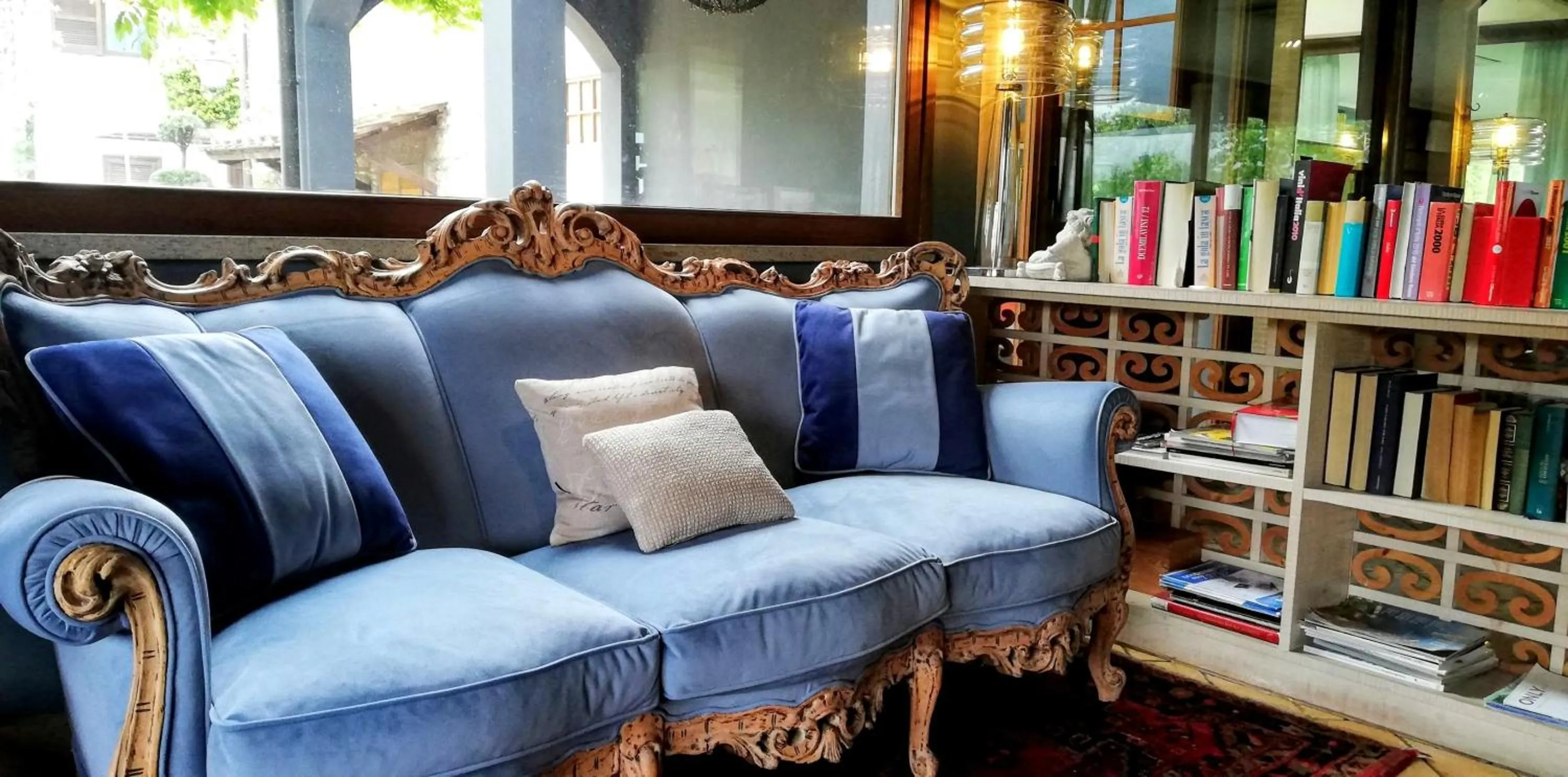 Lobby or reception in Hotel & Ristorante degli Angeli