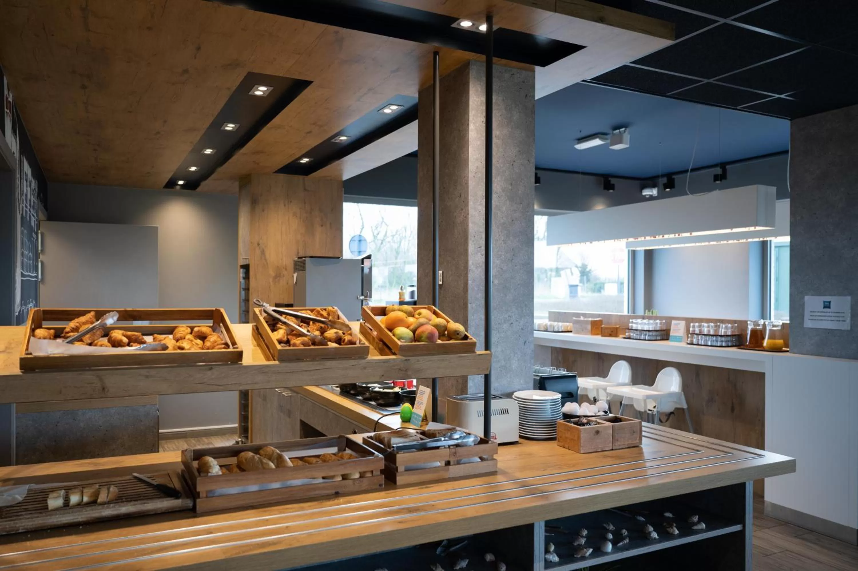 Breakfast in ibis budget Oostende Airport