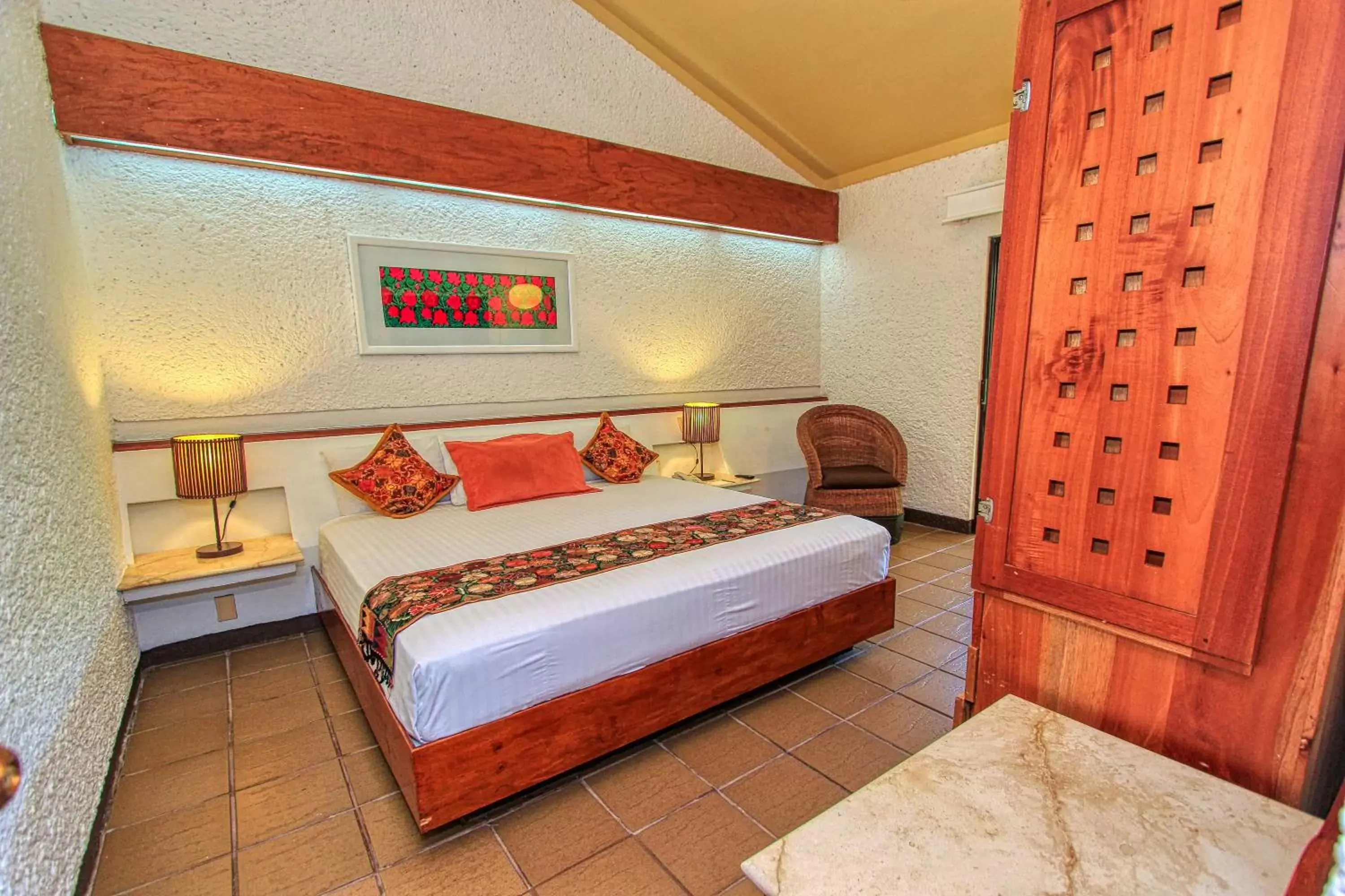 Bedroom, Bed in Hotel Ciudad Real Palenque