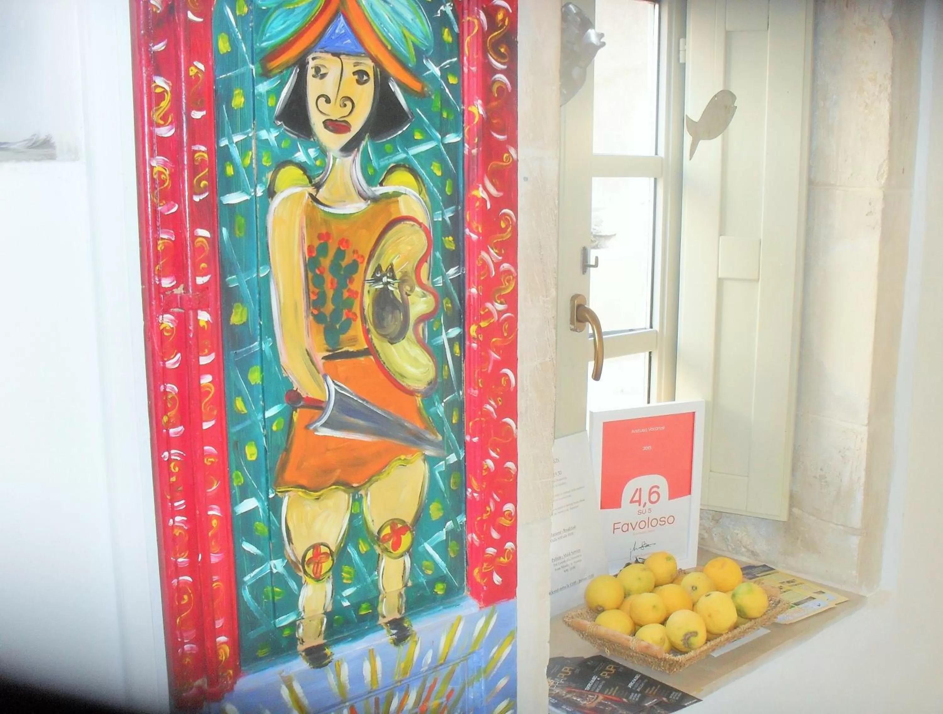 Decorative detail in Aretusa Vacanze B&B