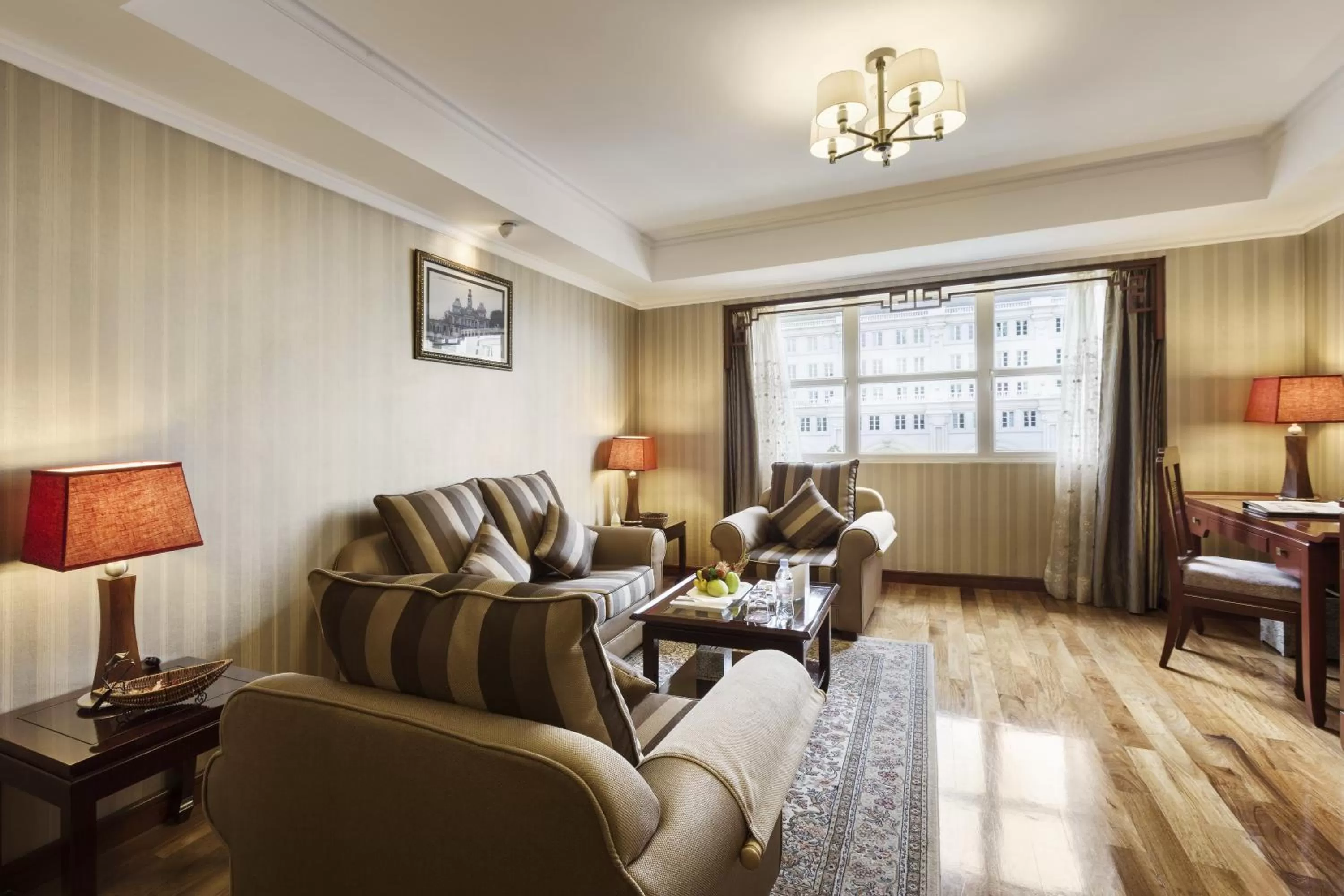 Living room in Rex Hotel