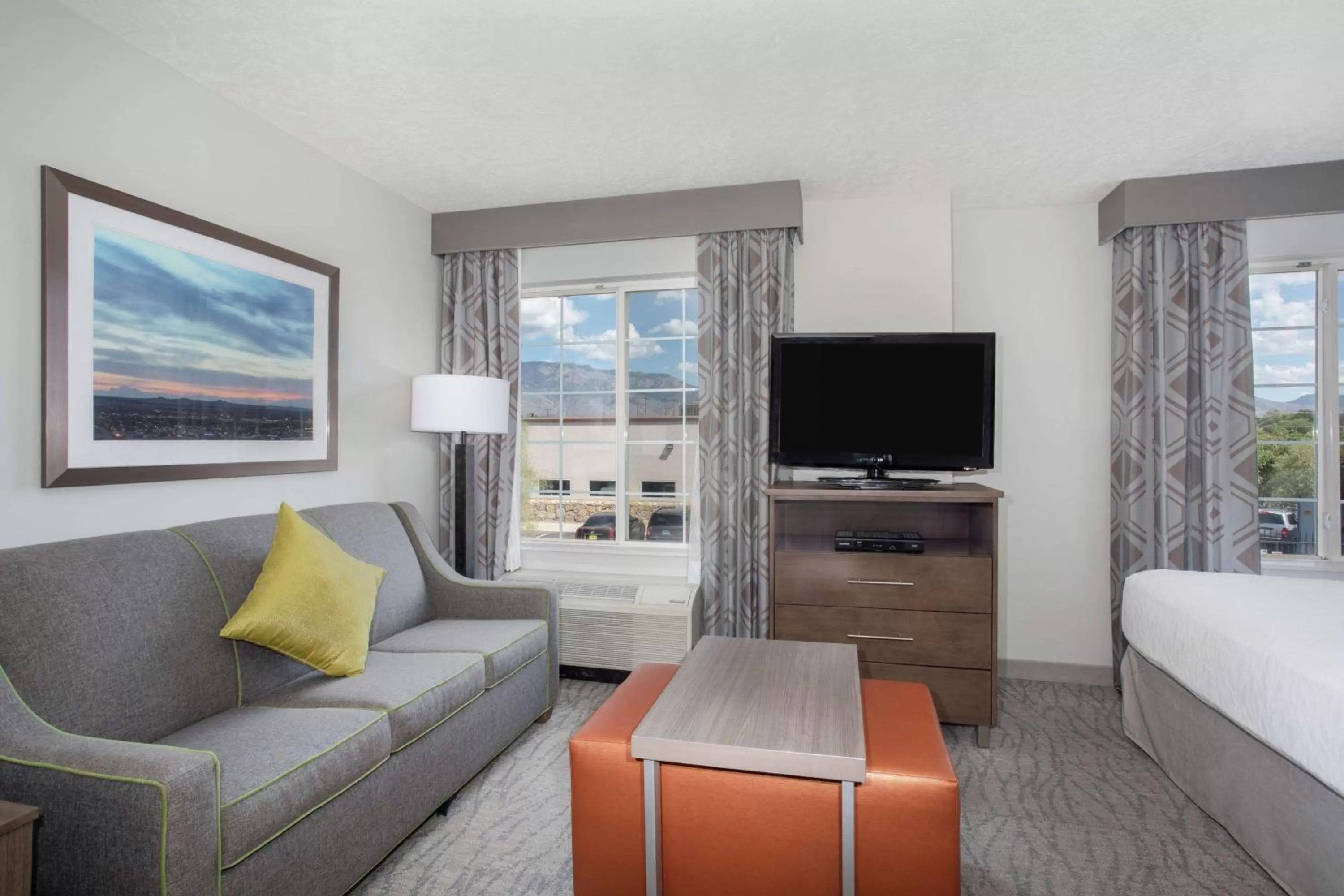 Bedroom in Homewood Suites by Hilton Albuquerque-Journal Center