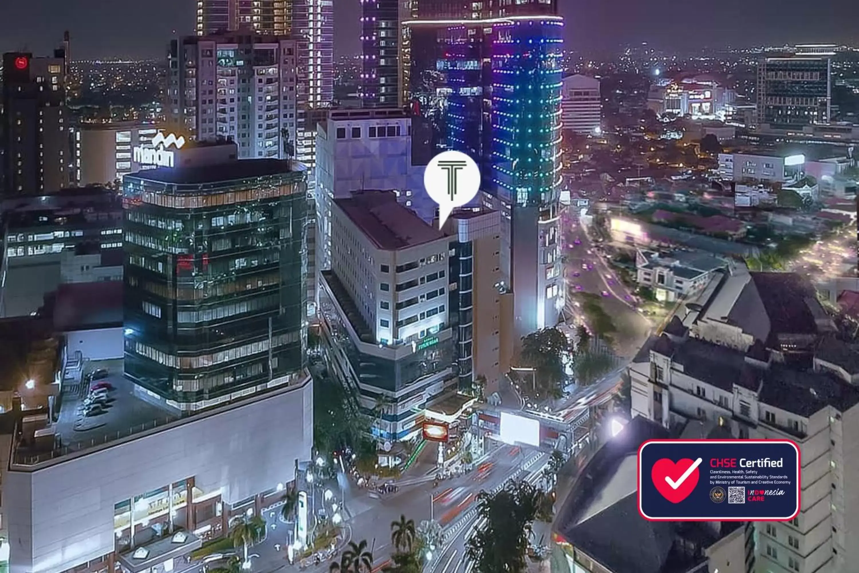 Property building, Bird's-eye View in Tunjungan Hotel