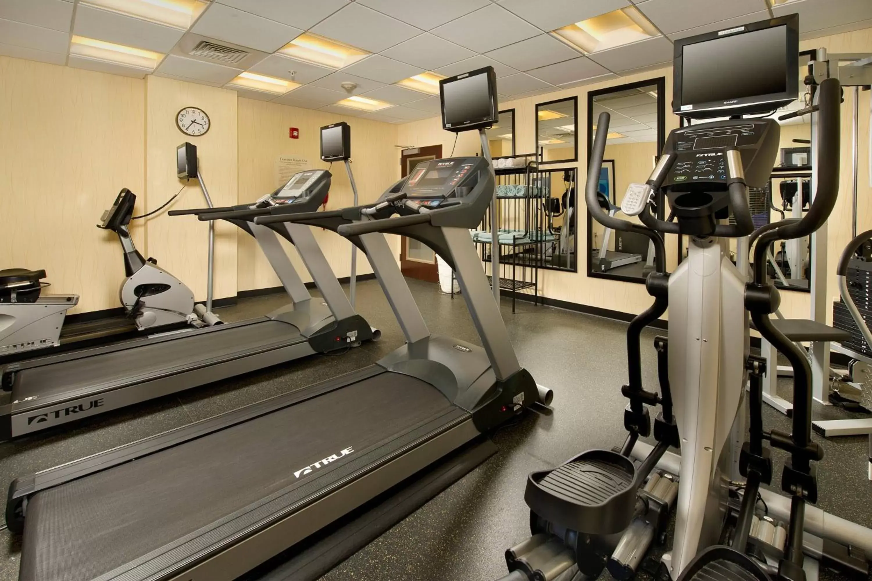 Fitness centre/facilities, Fitness Center/Facilities in SpringHill Suites by Marriott Jacksonville North I-95 Area