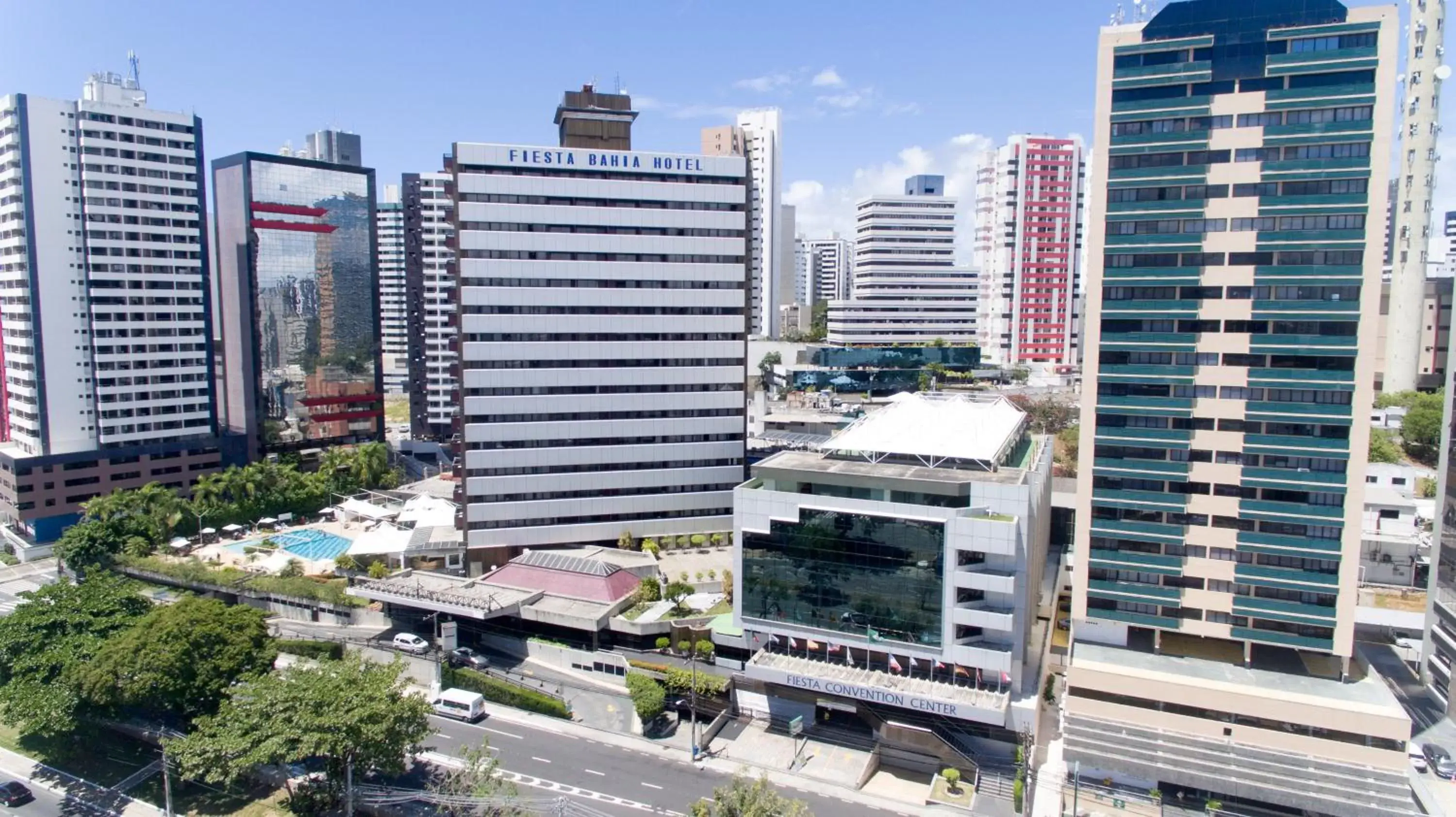 Property building, Bird's-eye View in Fiesta Bahia Hotel