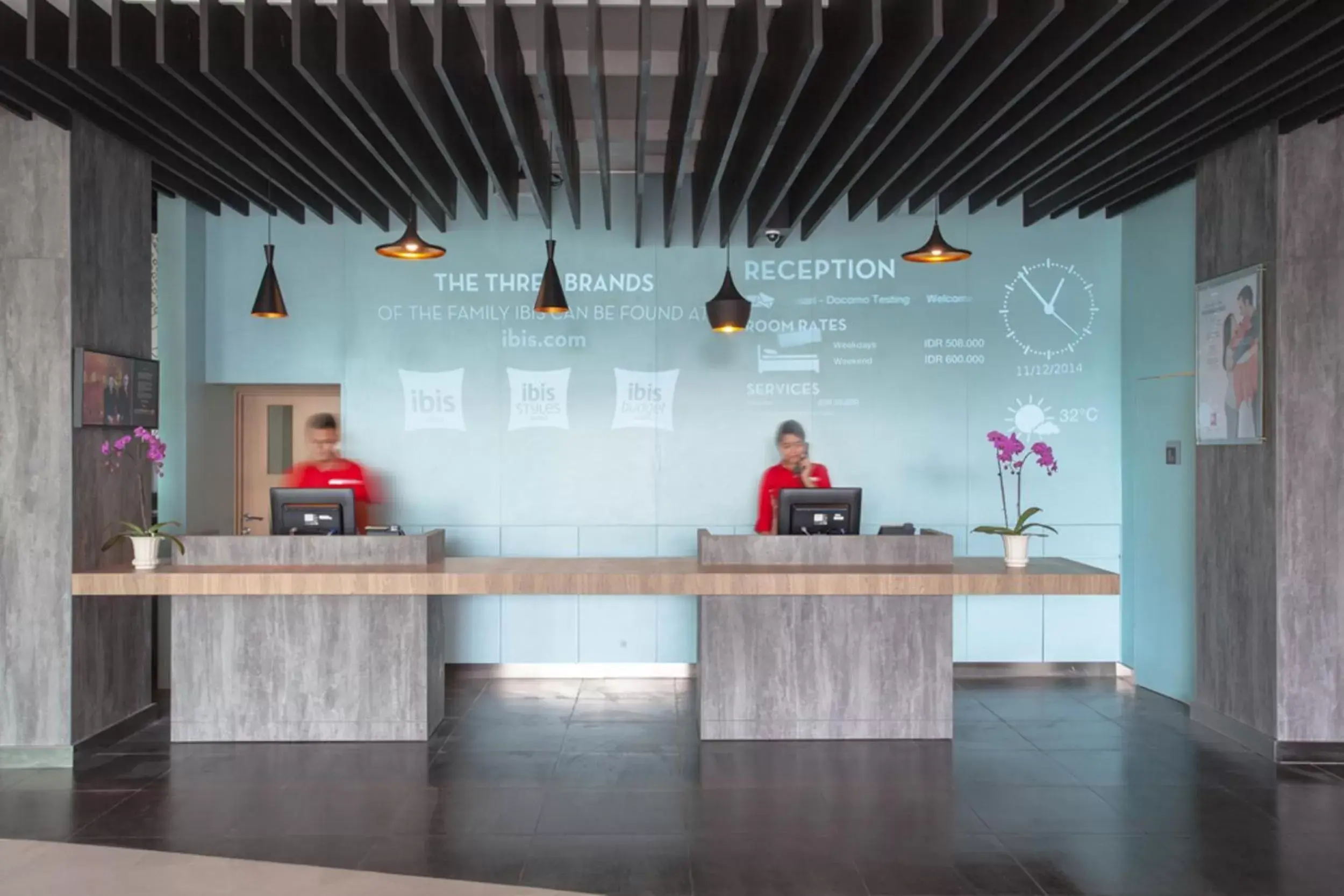 Lobby or reception in Ibis Makassar City Center Lobby or reception in Ibis Makassar City Center