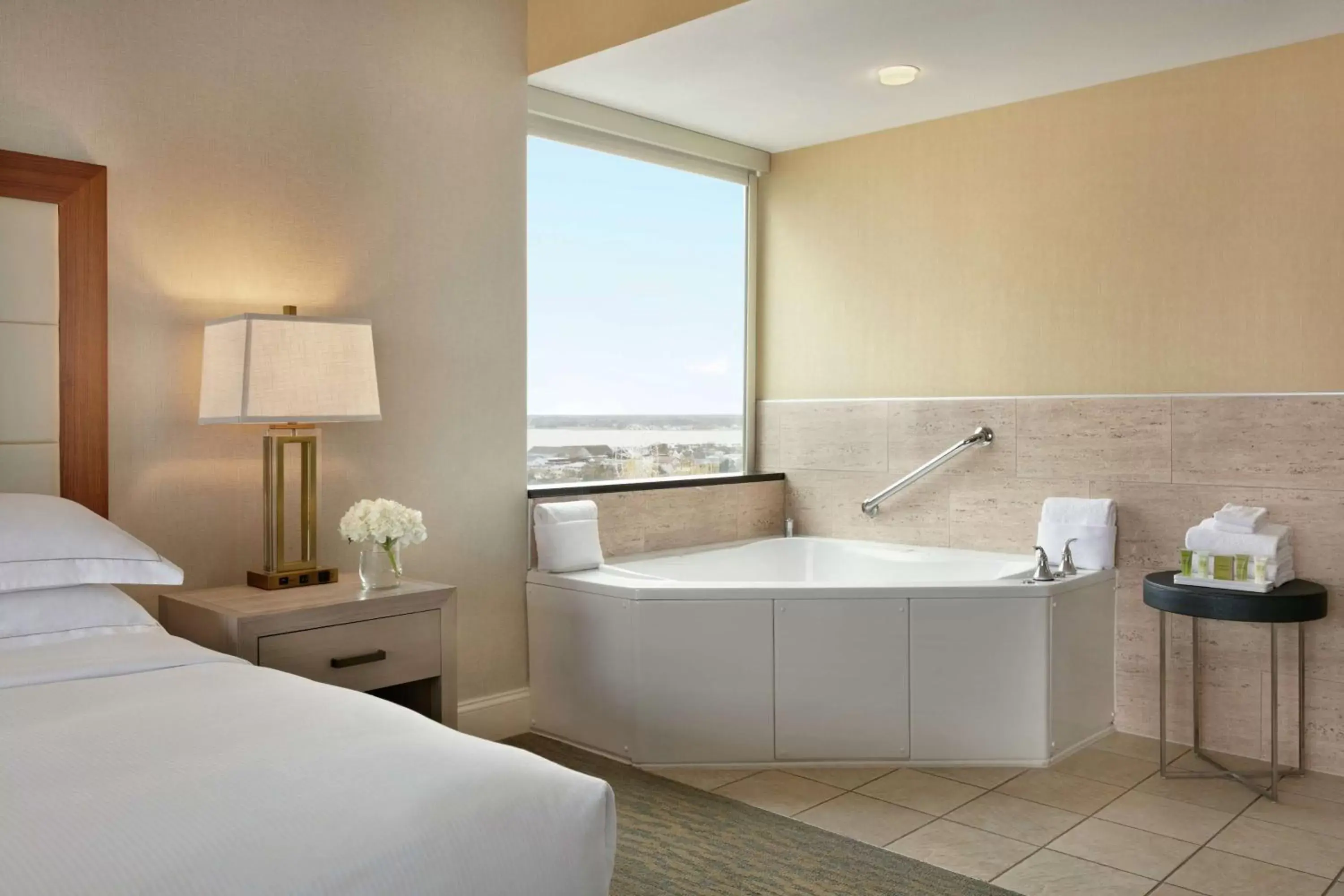 Bathroom in Hilton Suites Ocean City Oceanfront