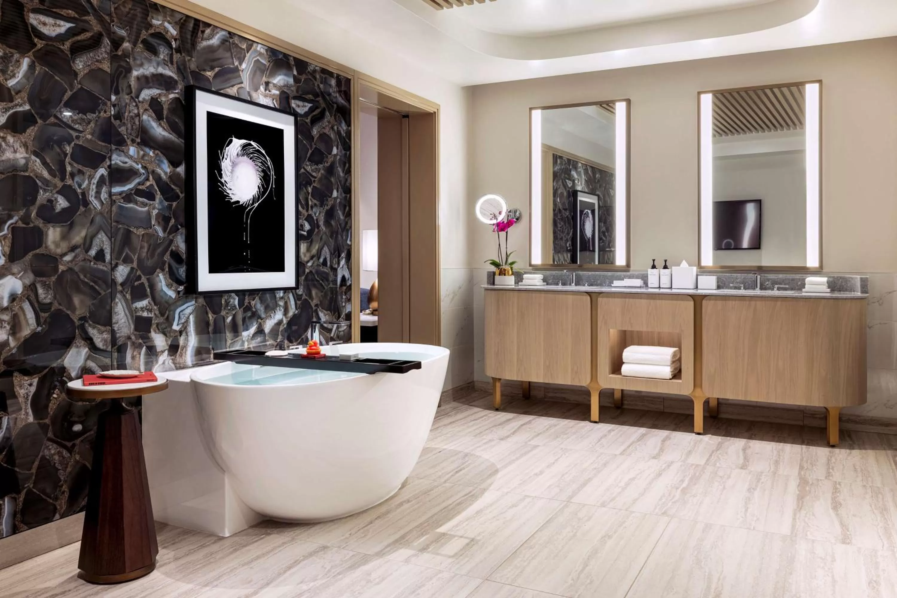 Bathroom in Conrad Las Vegas At Resorts World