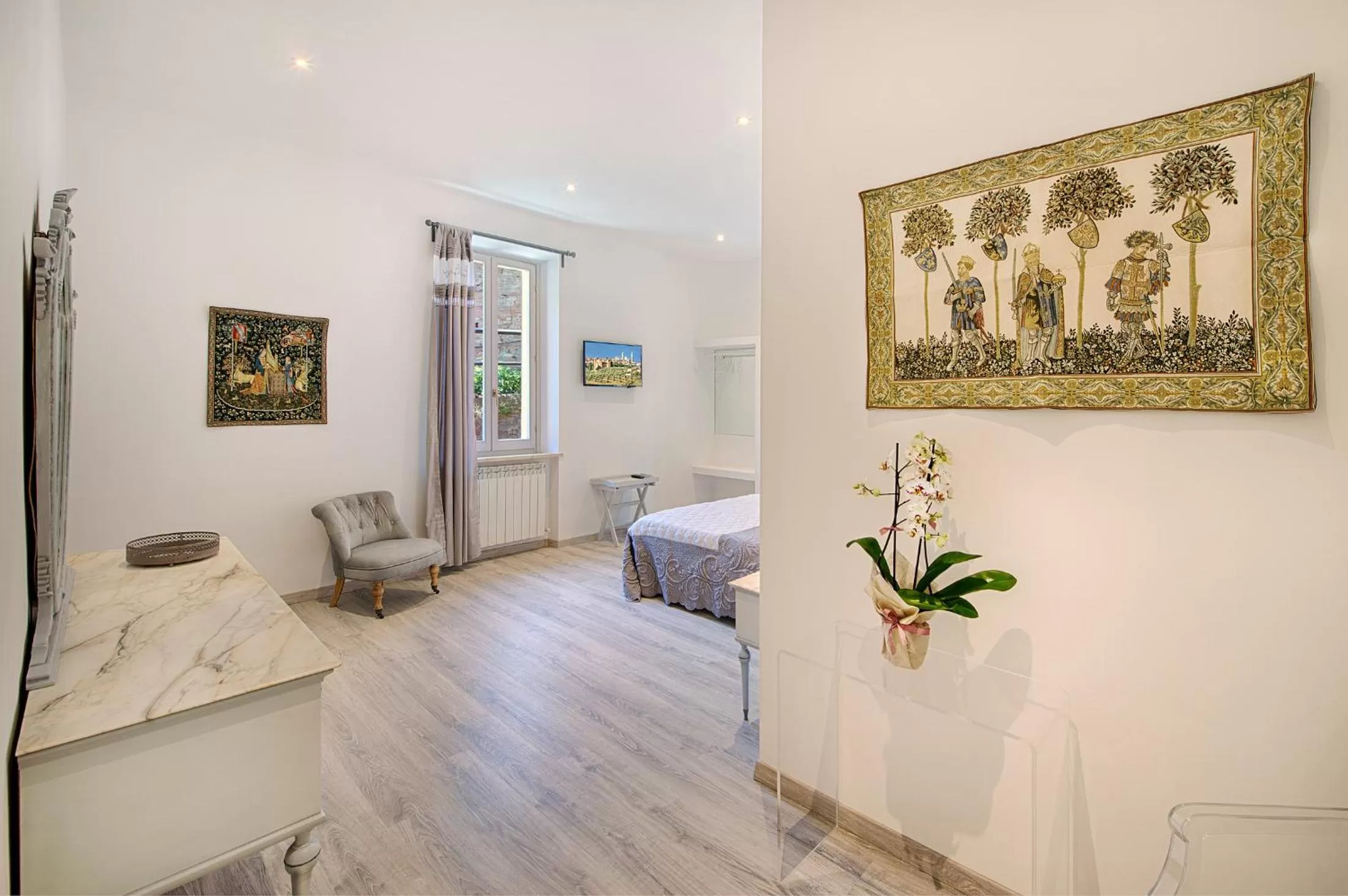 Decorative detail in Siena Vip B&B