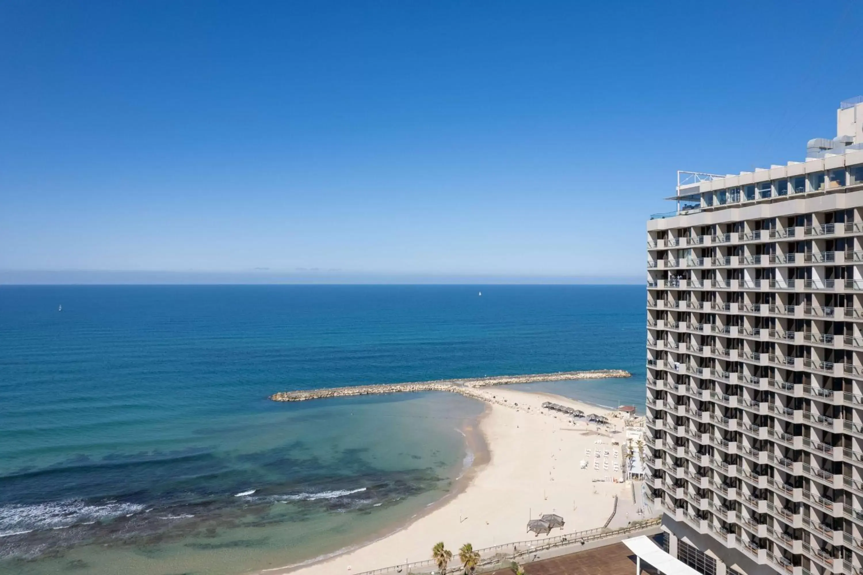 Property building in Hilton Tel Aviv Hotel