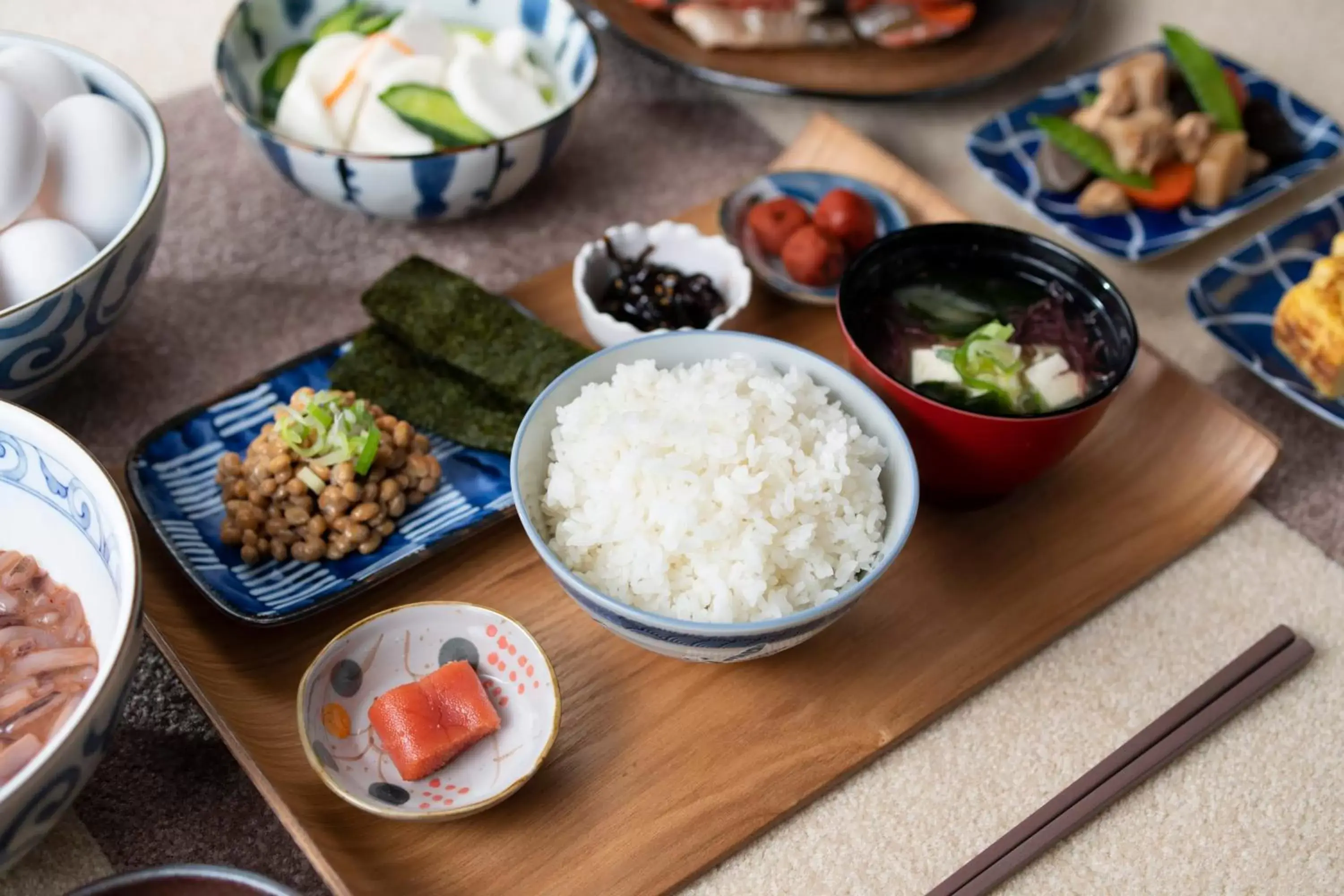 Buffet breakfast in HOTEL MYSTAYS Hakodate Goryokaku