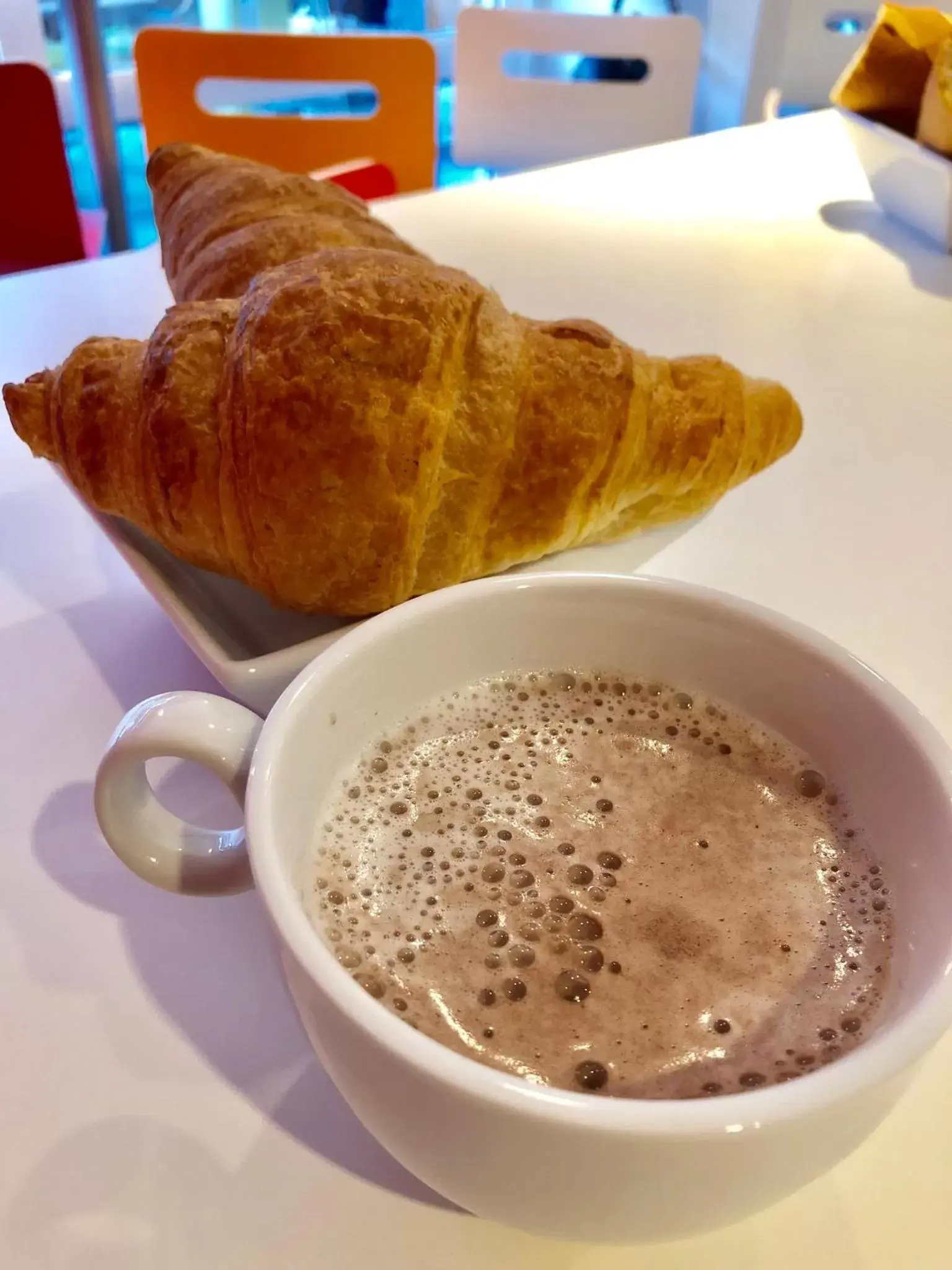Continental breakfast in Premiere Classe Perpignan Sud